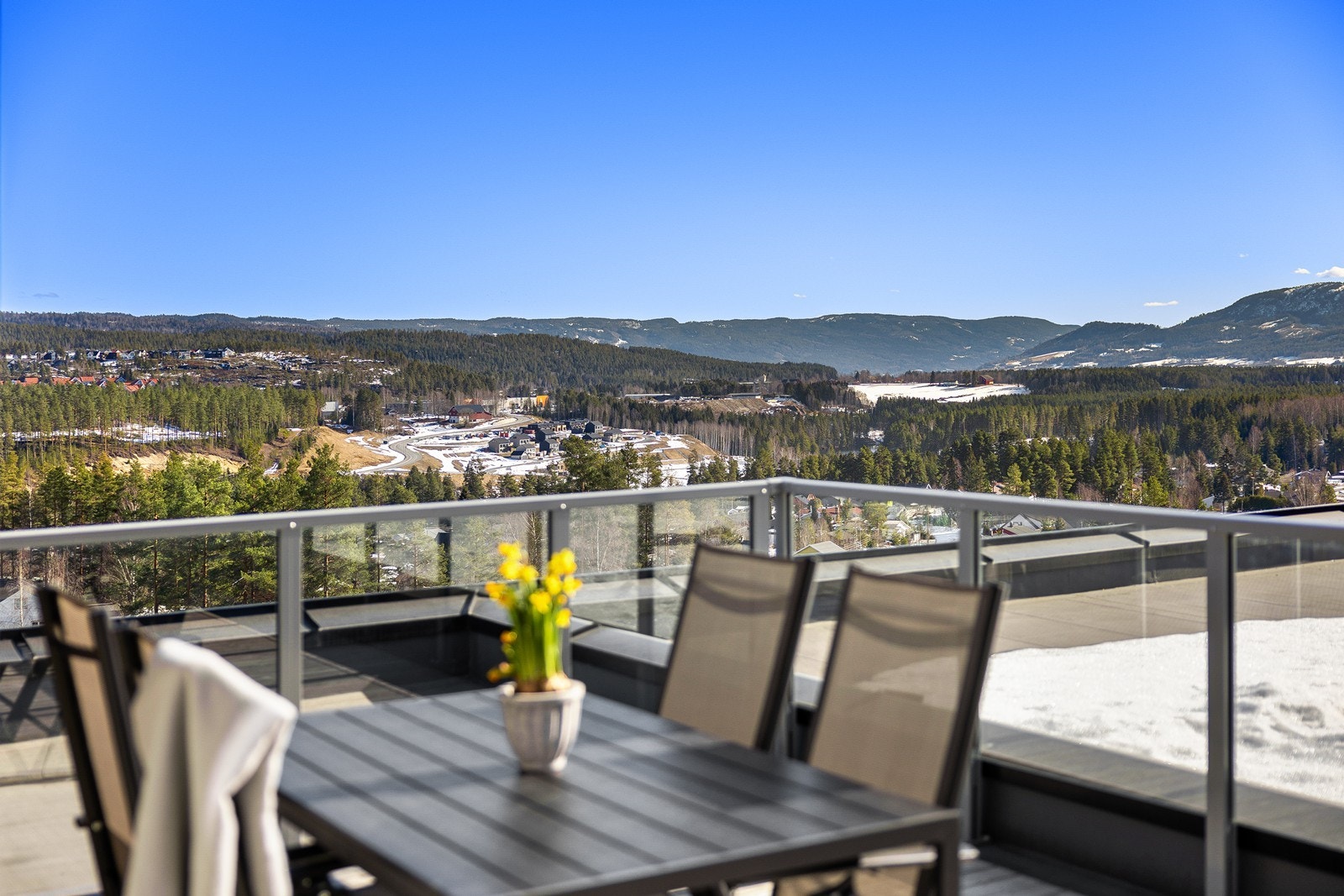 Tja, kanskje jeg for en gang skyld skal bruke ord som Fantastisk utsikt Galleribilde