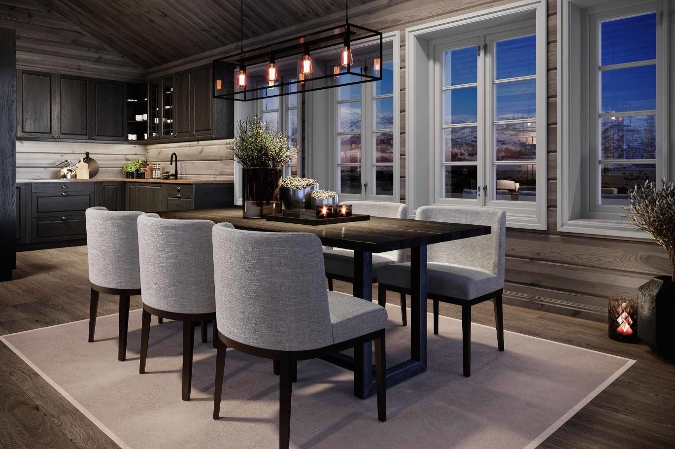 Velkommen til Heimre Kvednhusbakken tomt 2-prosjektert hytte! Galleribilde