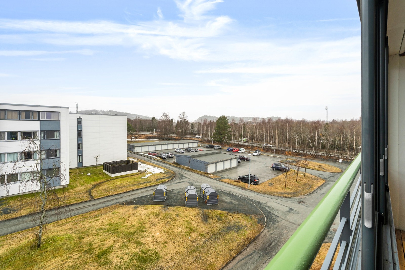 Herfra har man en flott utsikt. Galleribilde