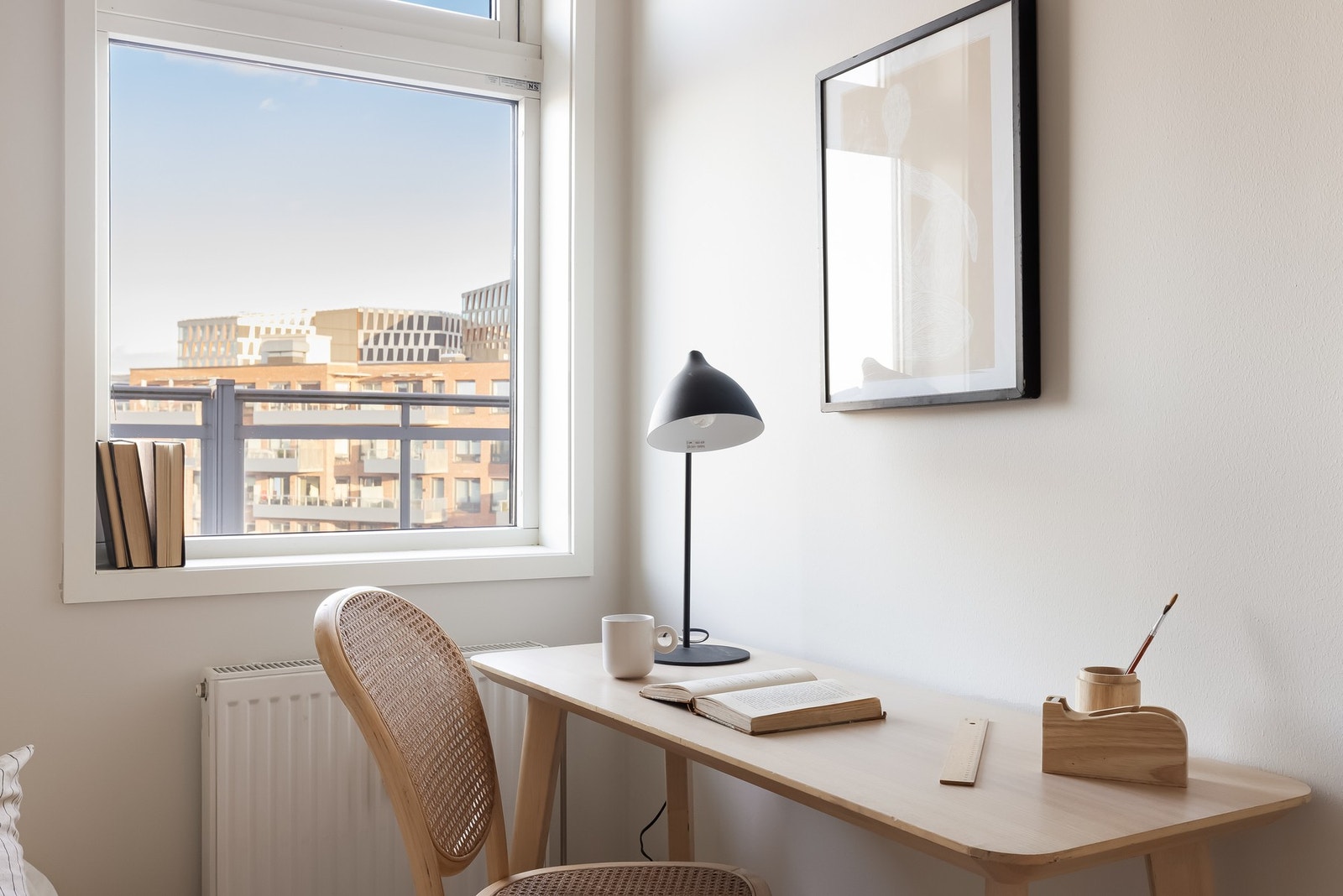 Her er det også plass til et skrivebord om ønskelig. Galleribilde