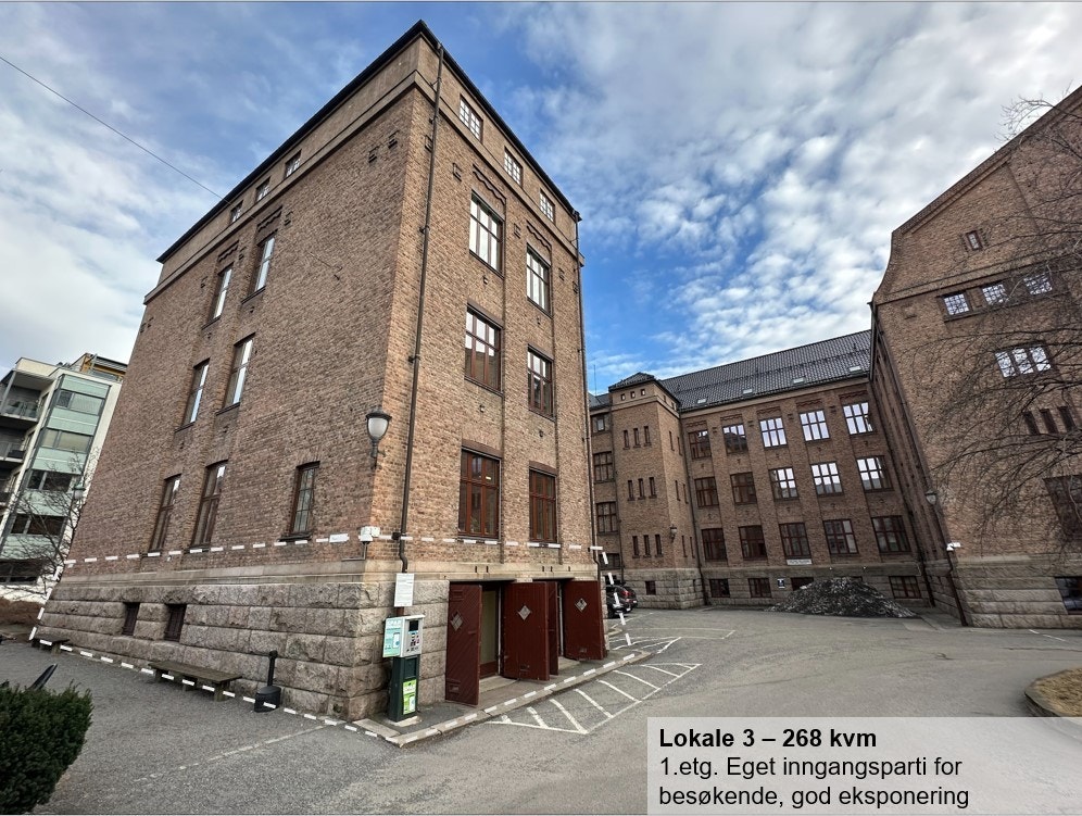 Lokale 3: 268 kvm Galleribilde
