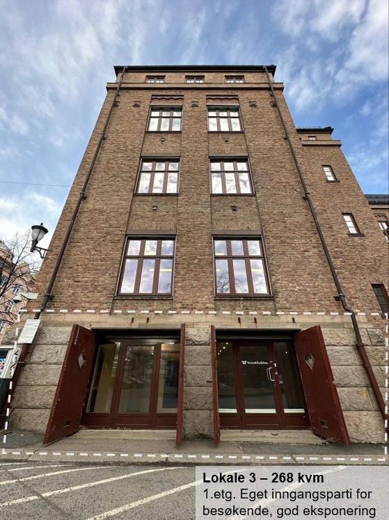 Lokale 3: 268 kvm Galleribilde
