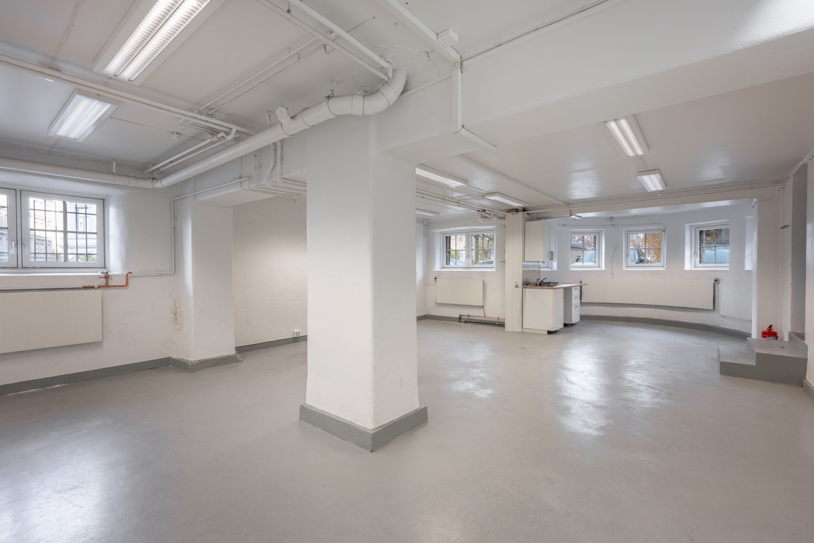 Lokale 1: 108 kvm Galleribilde