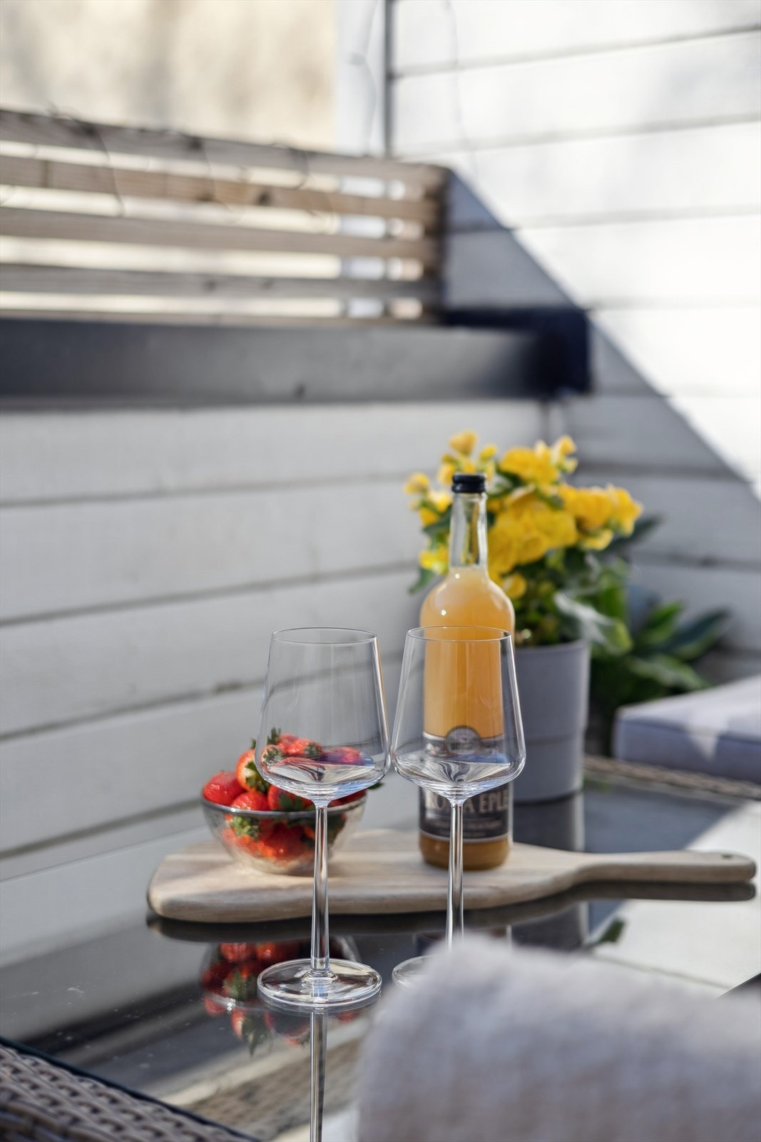 Her kan man nyte sommeren til det fulle. Galleribilde