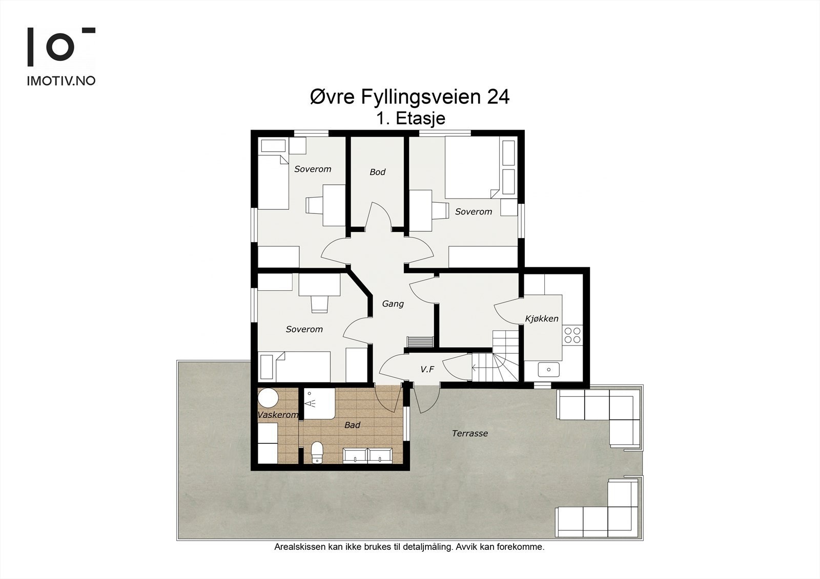 - Plantegning 1. etasje - Galleribilde
