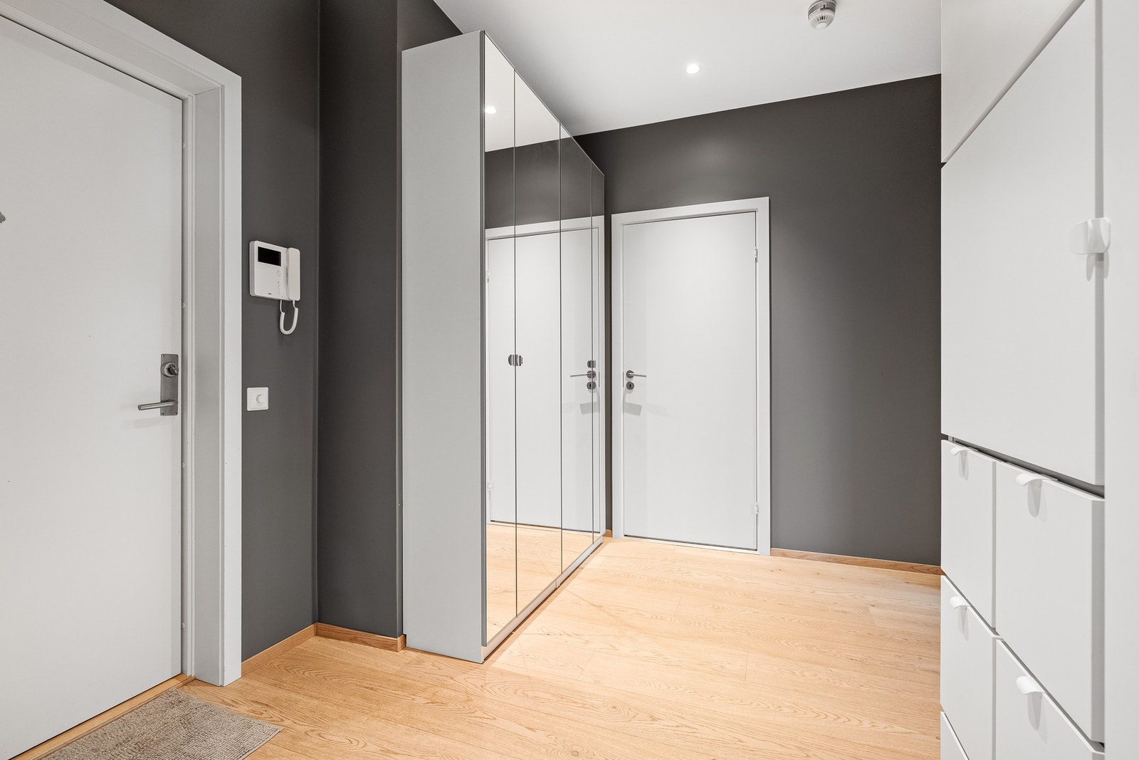 Inngangspartiet/Gangen. Galleribilde