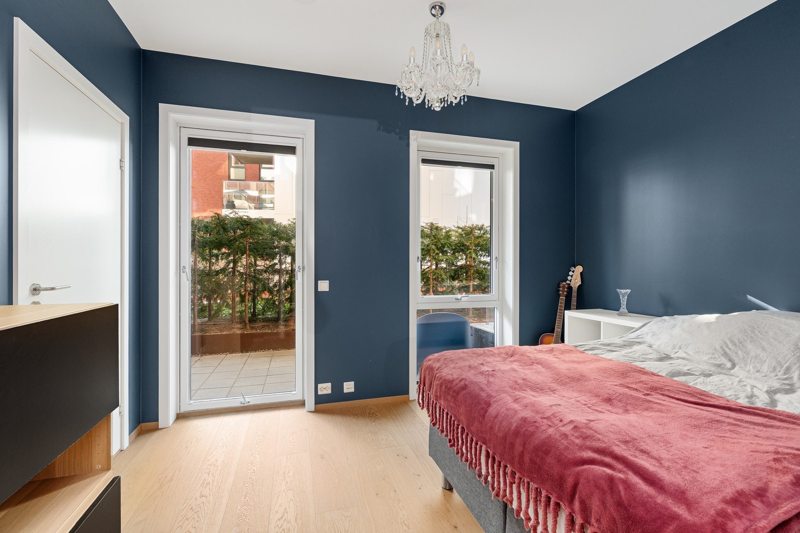 Det er 2 gode soverom i leiligheten. Galleribilde