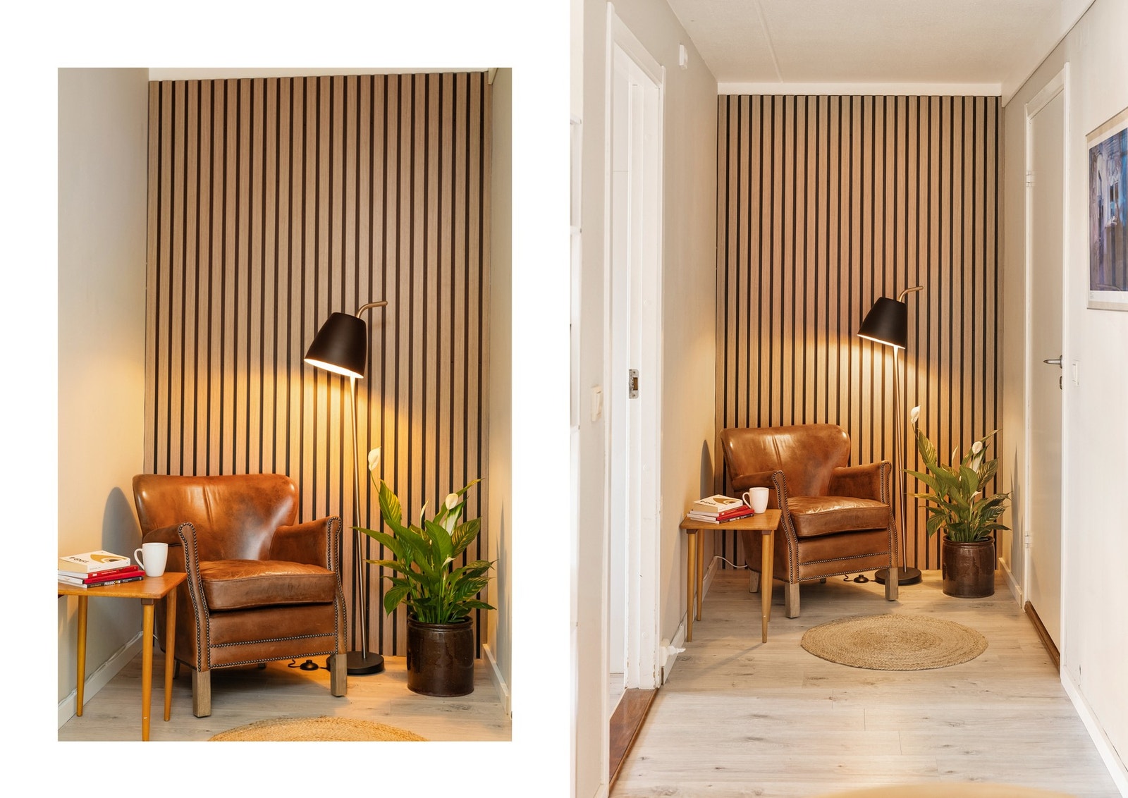 Lekker spilevegg av eik fra 2025. Galleribilde