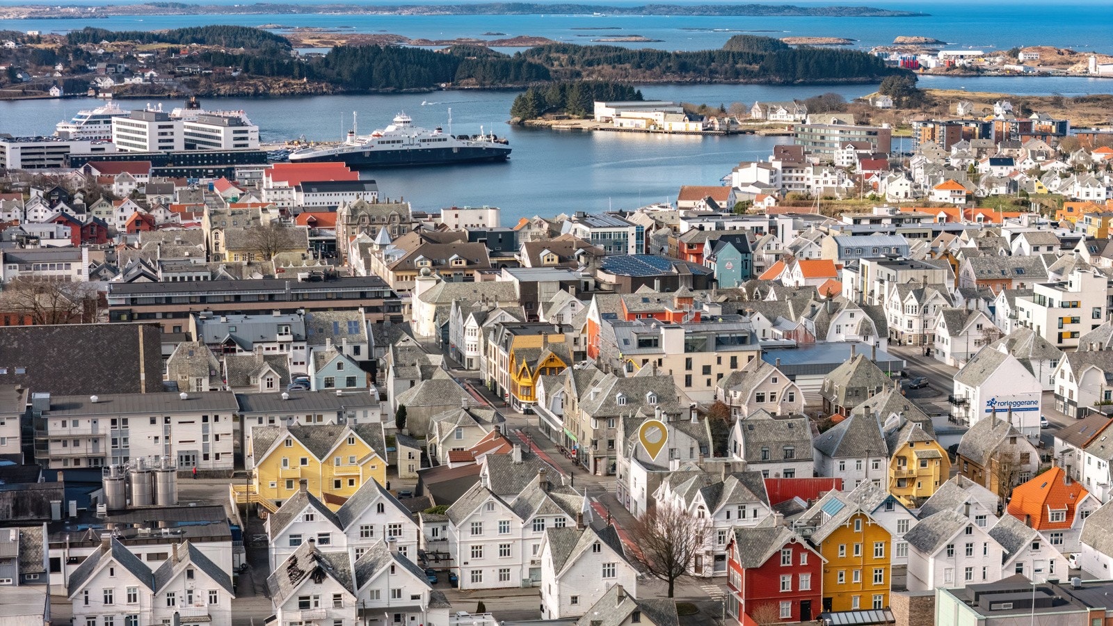 Supersentral beliggenhet midt i Haugesund Sentrum Galleribilde