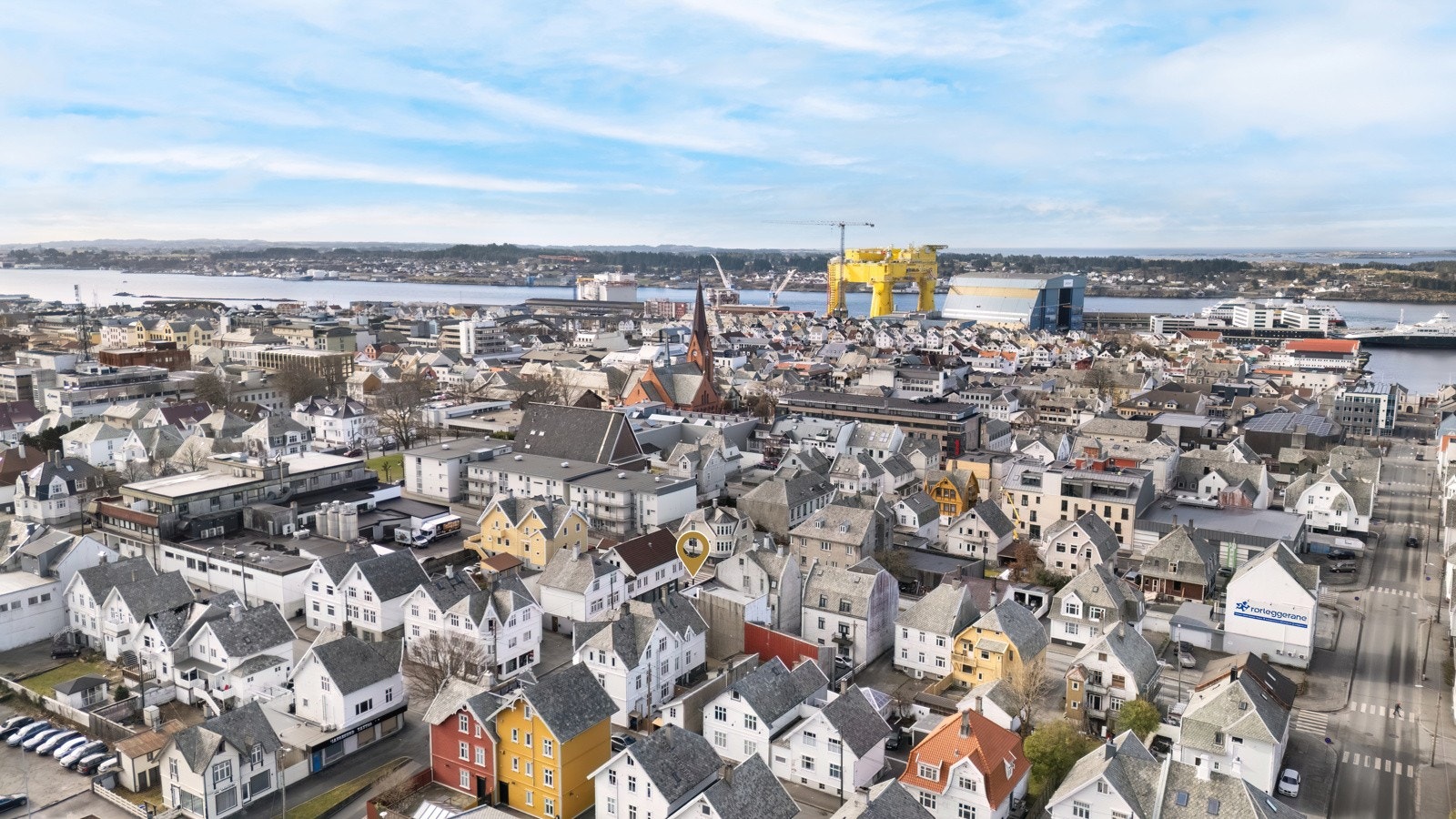 Kort gange til kaien og flotmyr Galleribilde