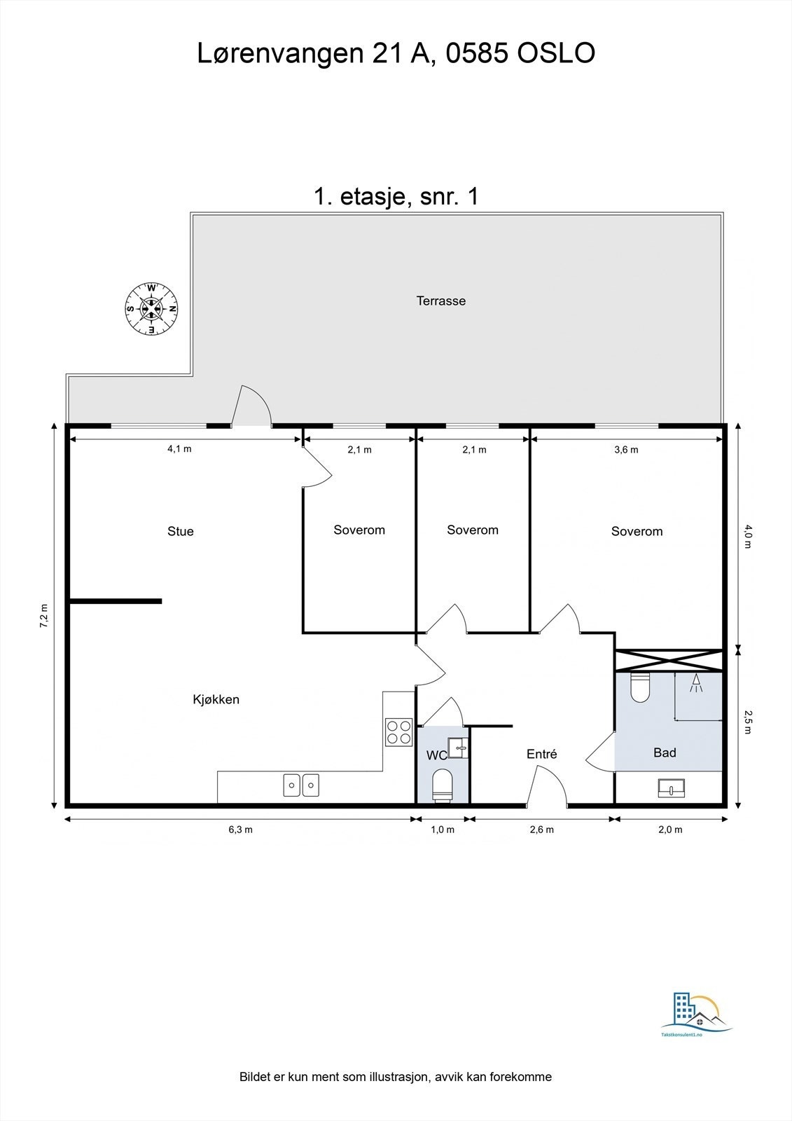 Plantegning. Galleribilde