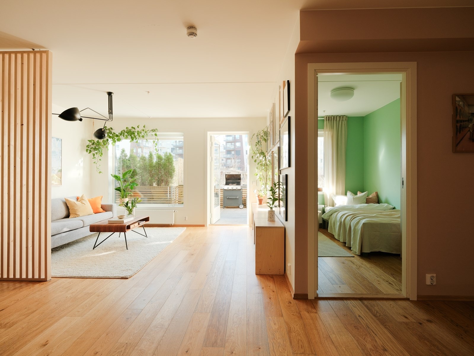 Totalt finnes det tre fine soverom i boligen. Galleribilde