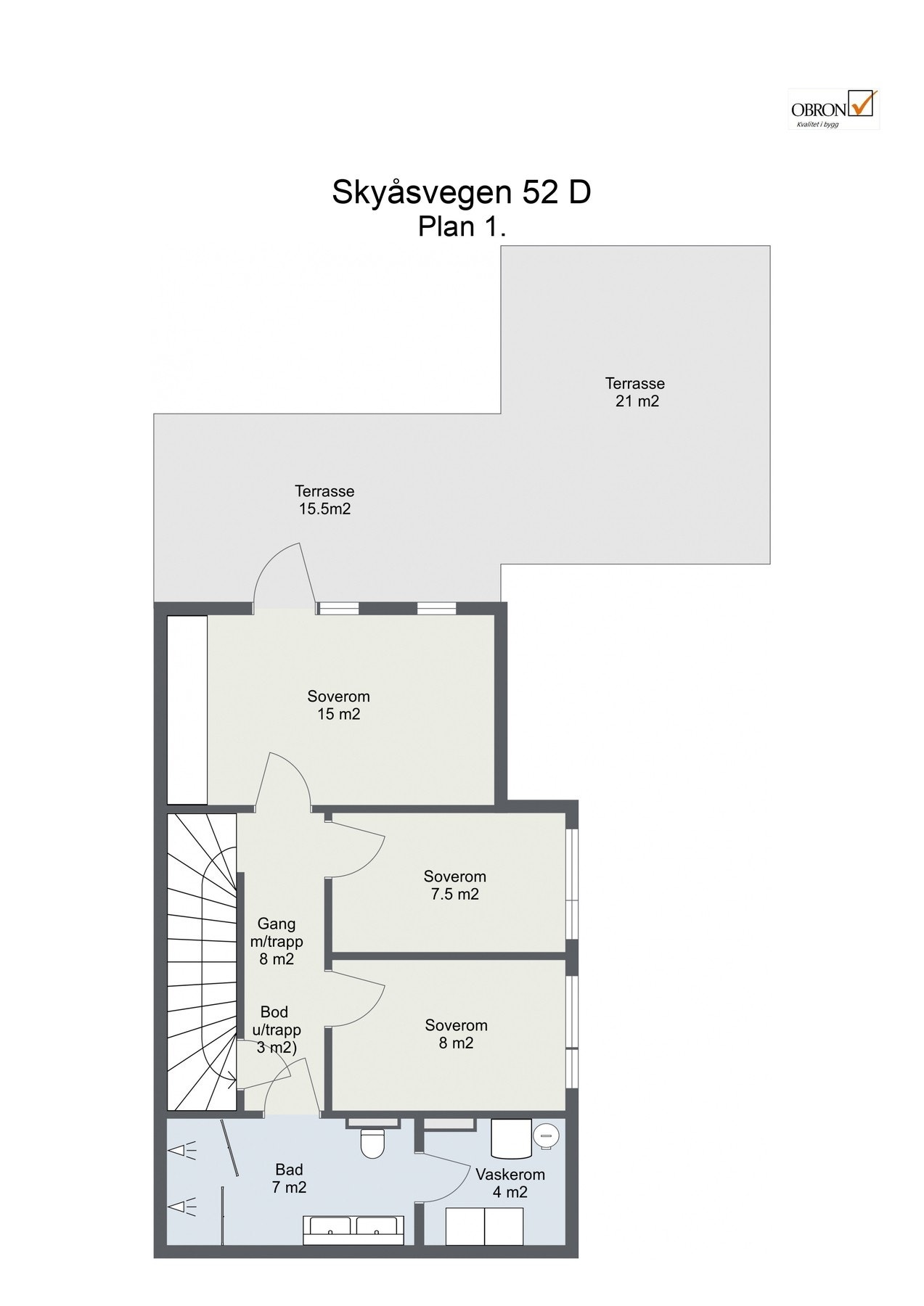 Planskisse 1. etasje. Galleribilde