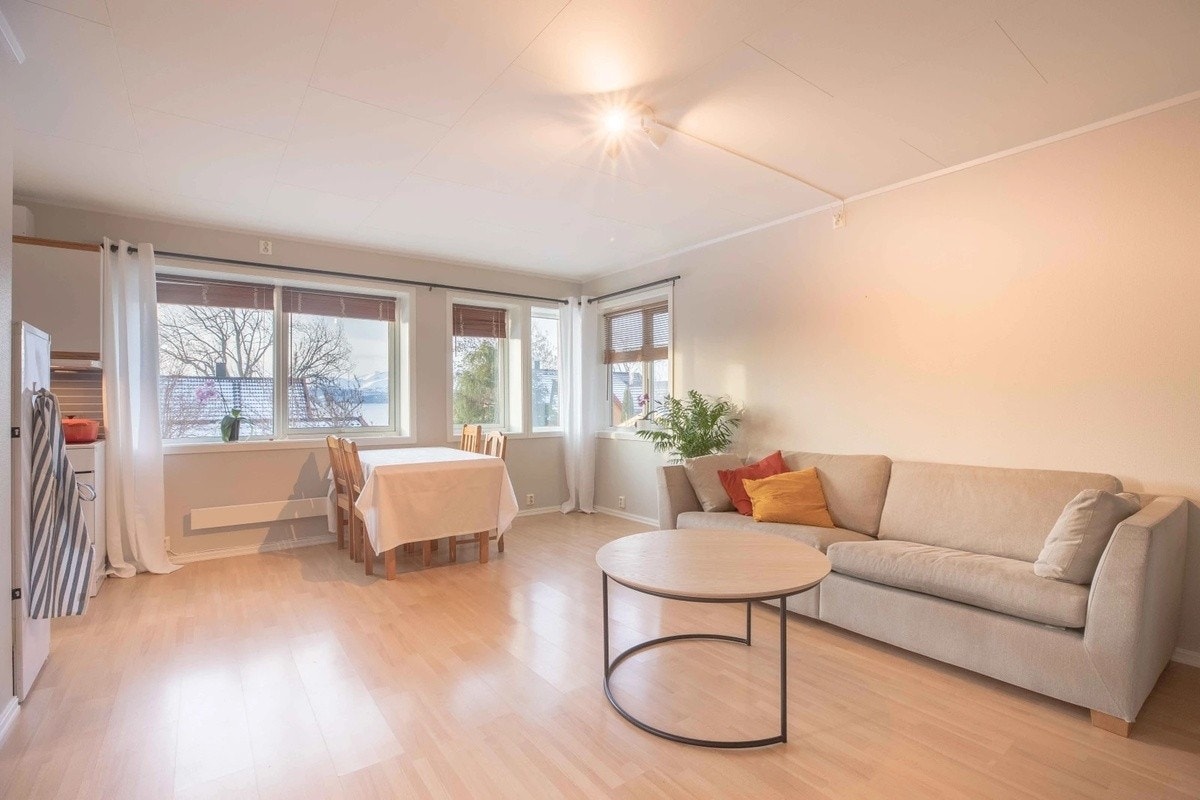 Lys og fin stue. Galleribilde