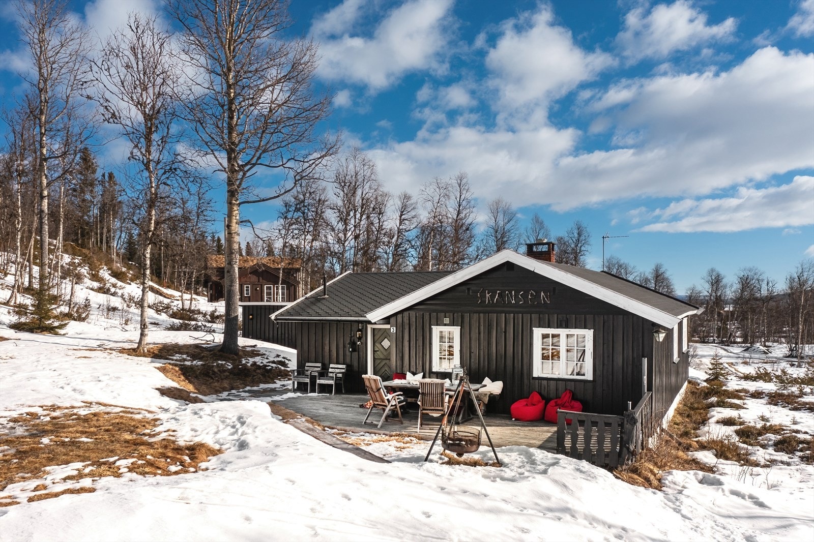 "Skansen" er en glimrende familiehytte sommer som vinter! Galleribilde