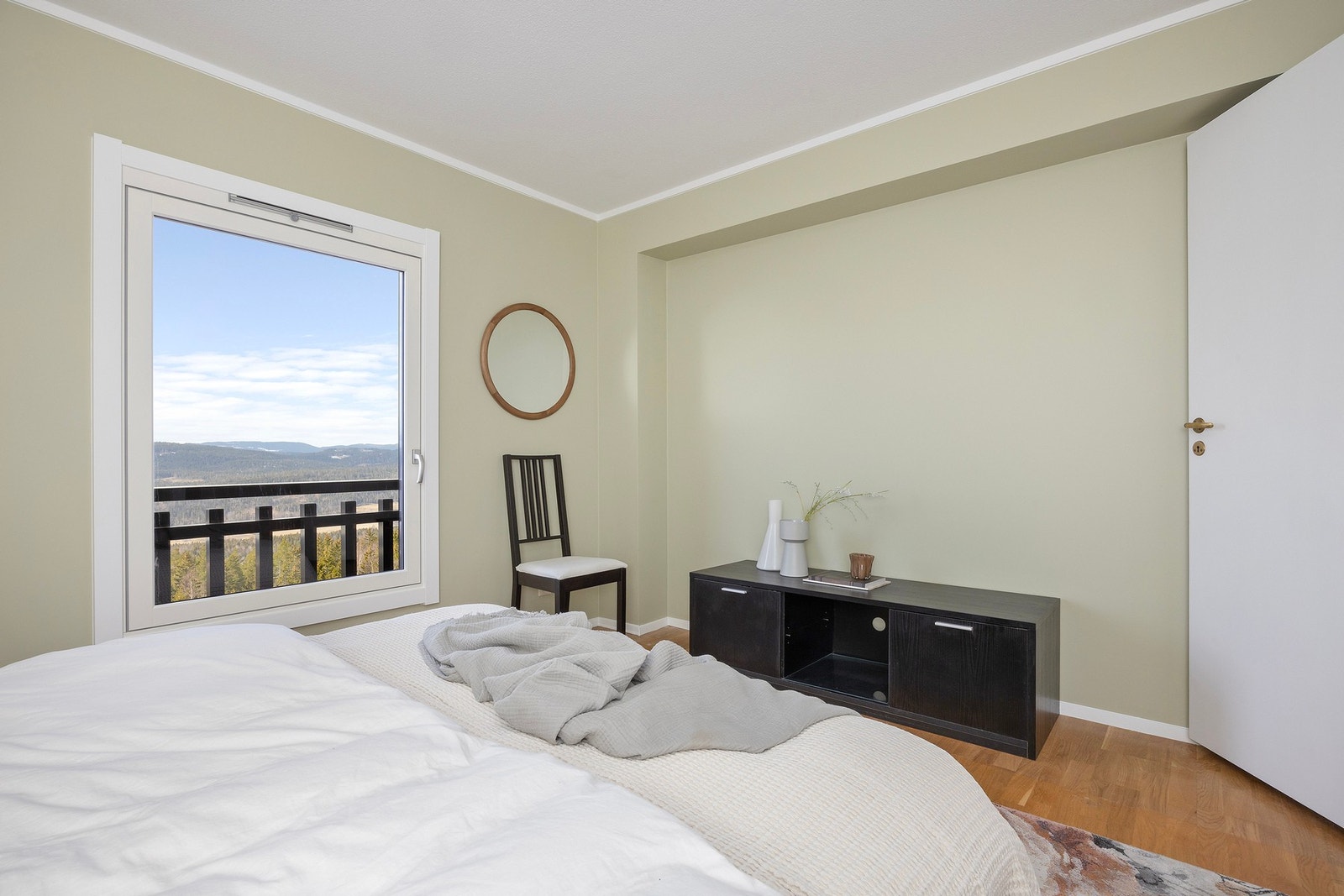 Her kan du våkne til fantastisk og naturskjønn utsikt. Galleribilde