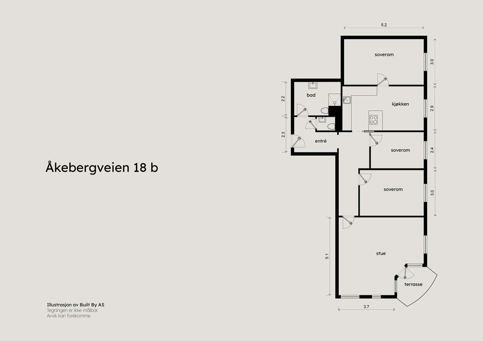 Planskisse Galleribilde