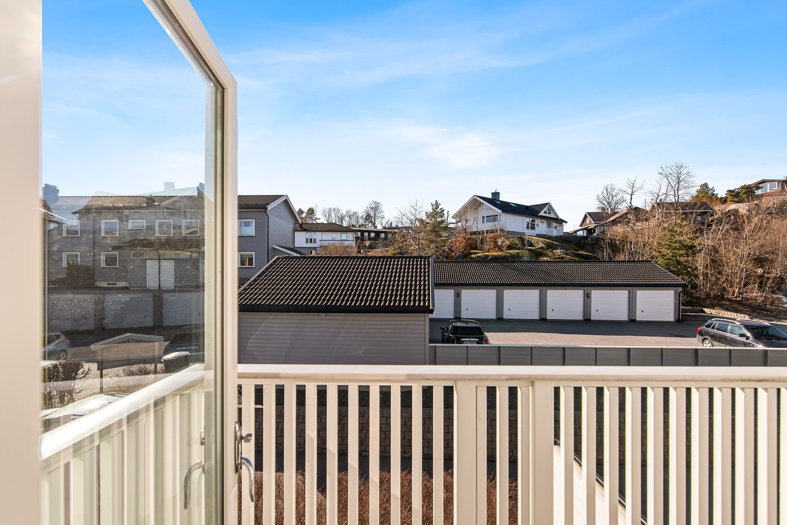 Balkong ut fra soverom Galleribilde