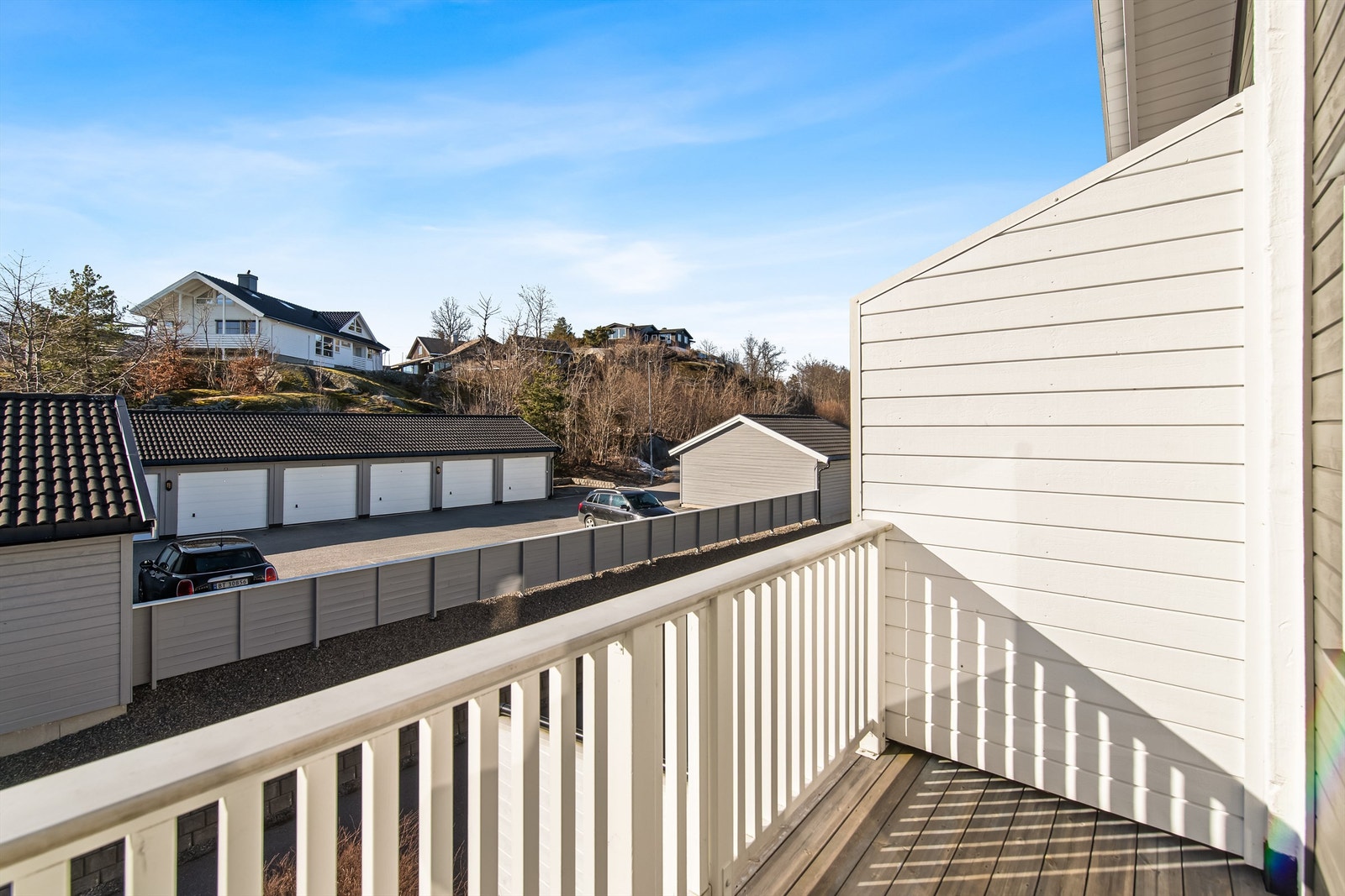 Balkong ut fra soverom Galleribilde