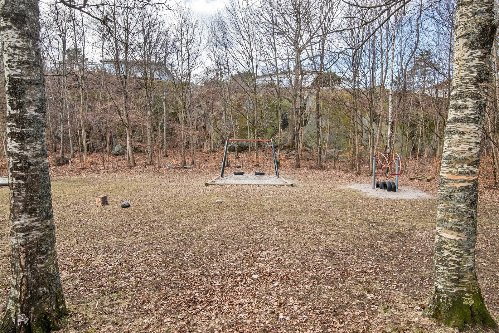 Lekeplass like i nærheten Galleribilde