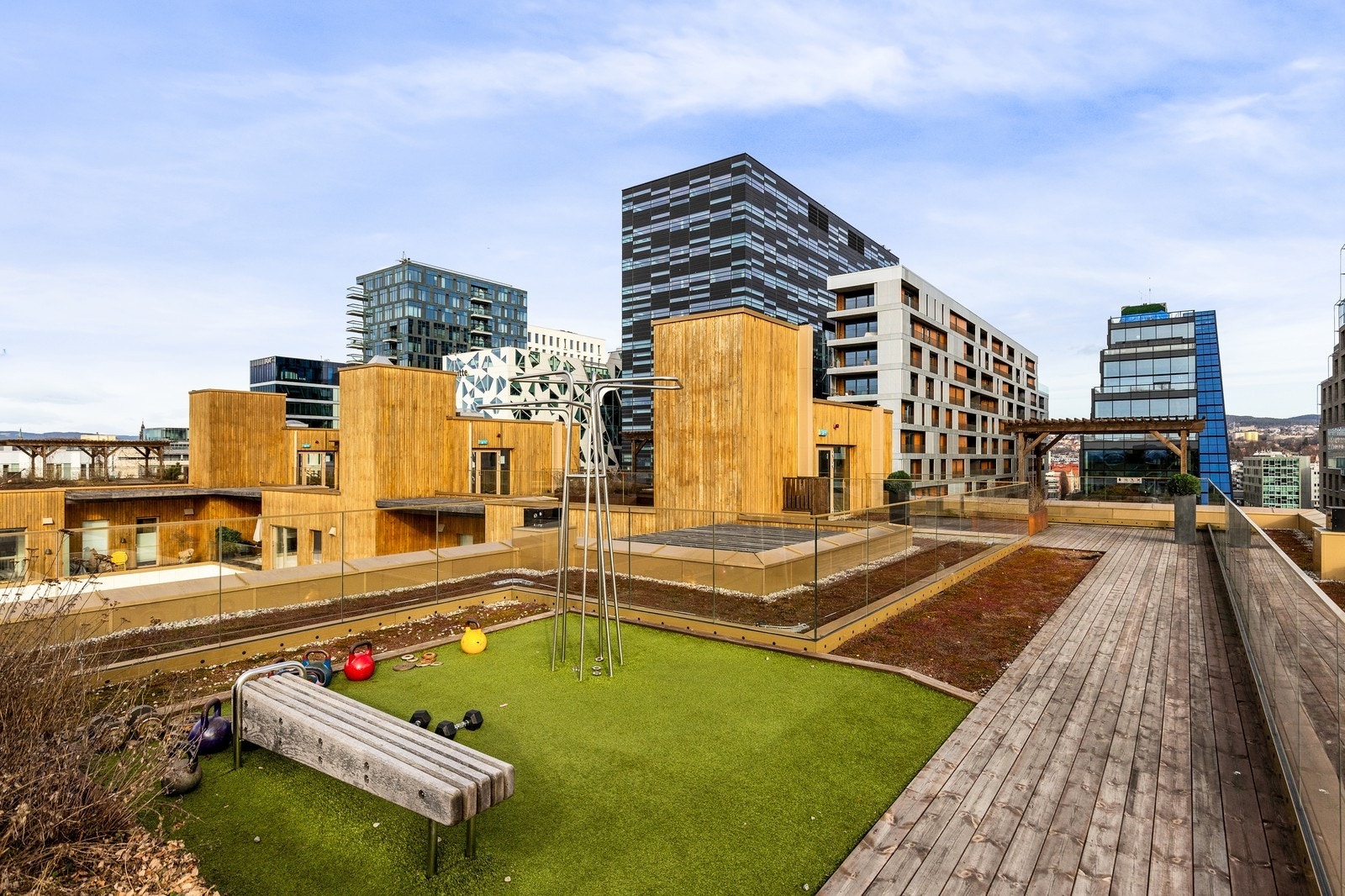 Meget flott takterrasse! Galleribilde