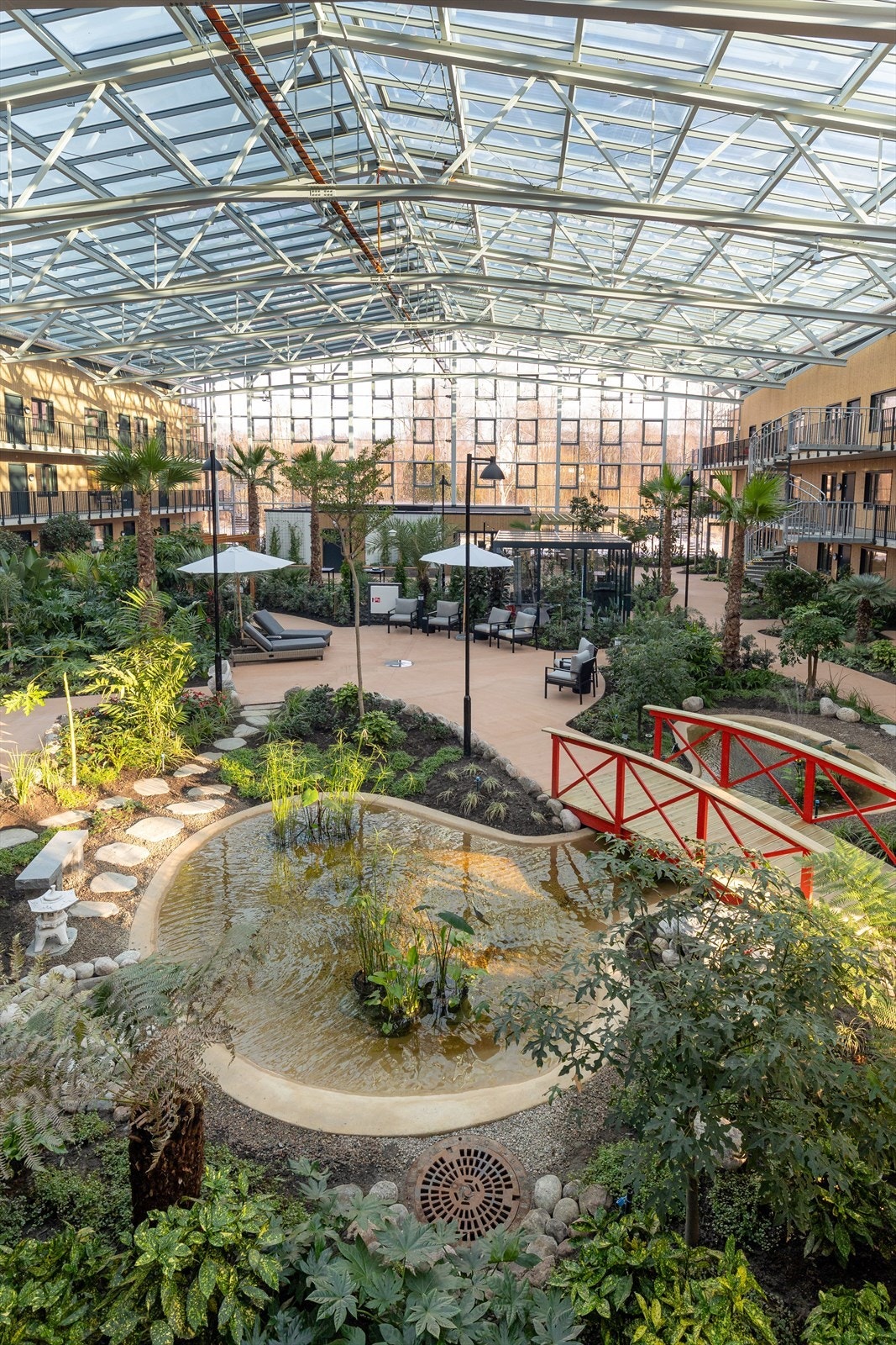 Stemning fra hagen Galleribilde