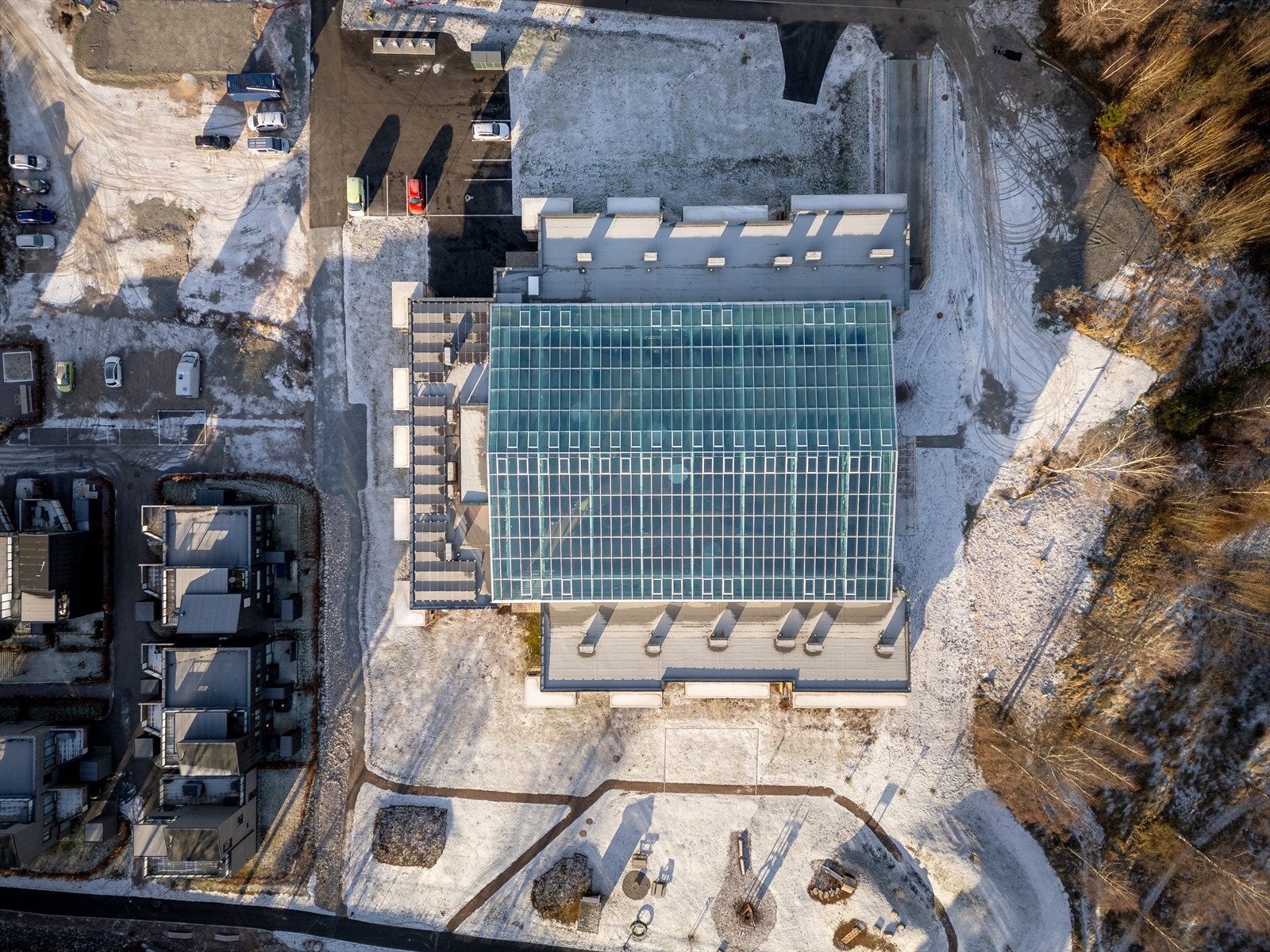 Dronebilde Galleribilde