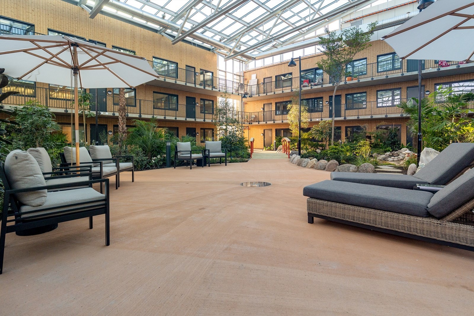 Fra hagen Galleribilde