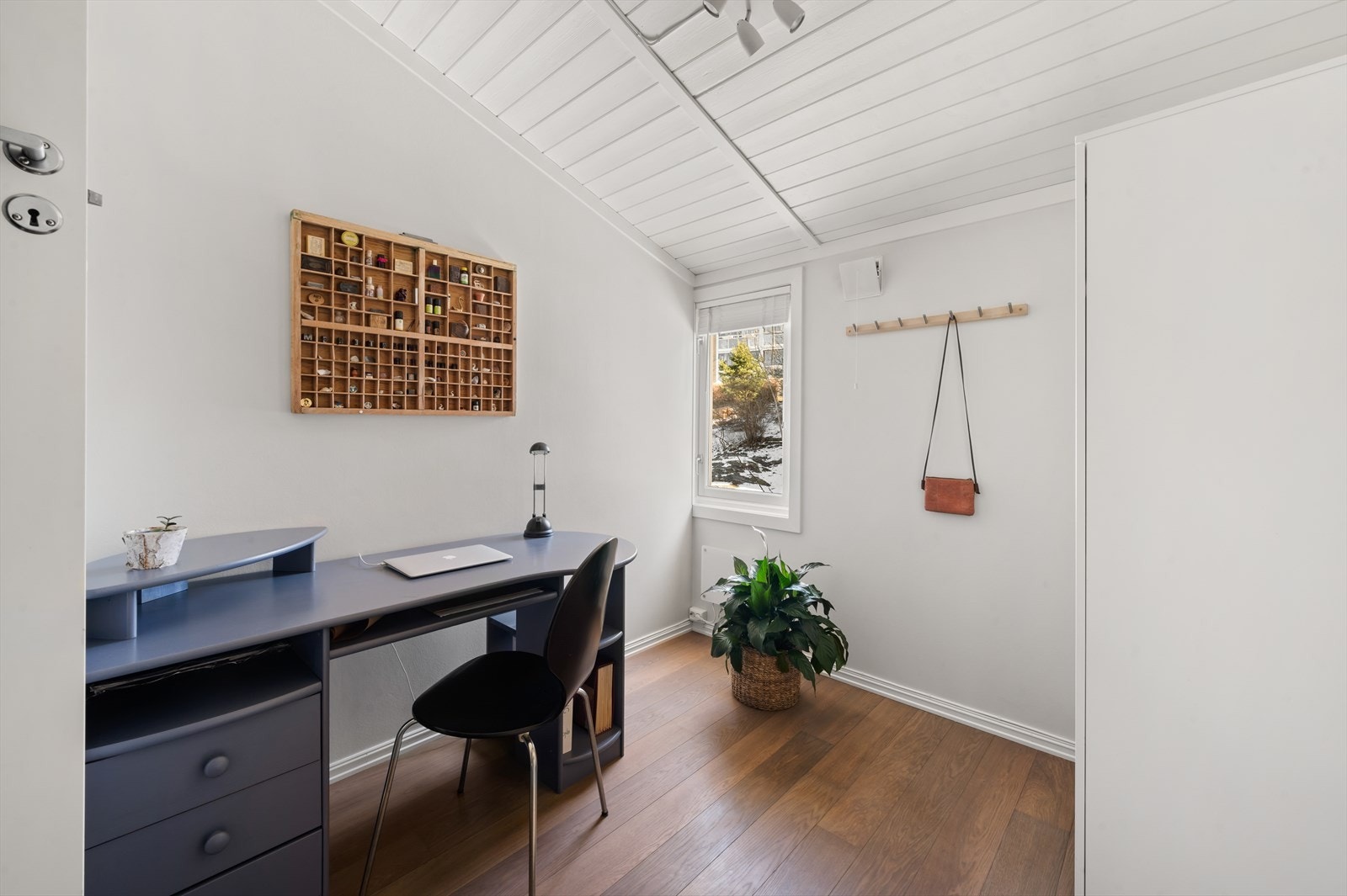 Soverom II benyttes i dag som et kontor. Galleribilde