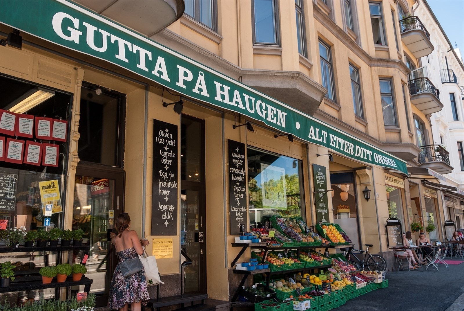 Gutta på haugen med fantastiske smaksopplevelser, plassert på St.hanshaugen Galleribilde