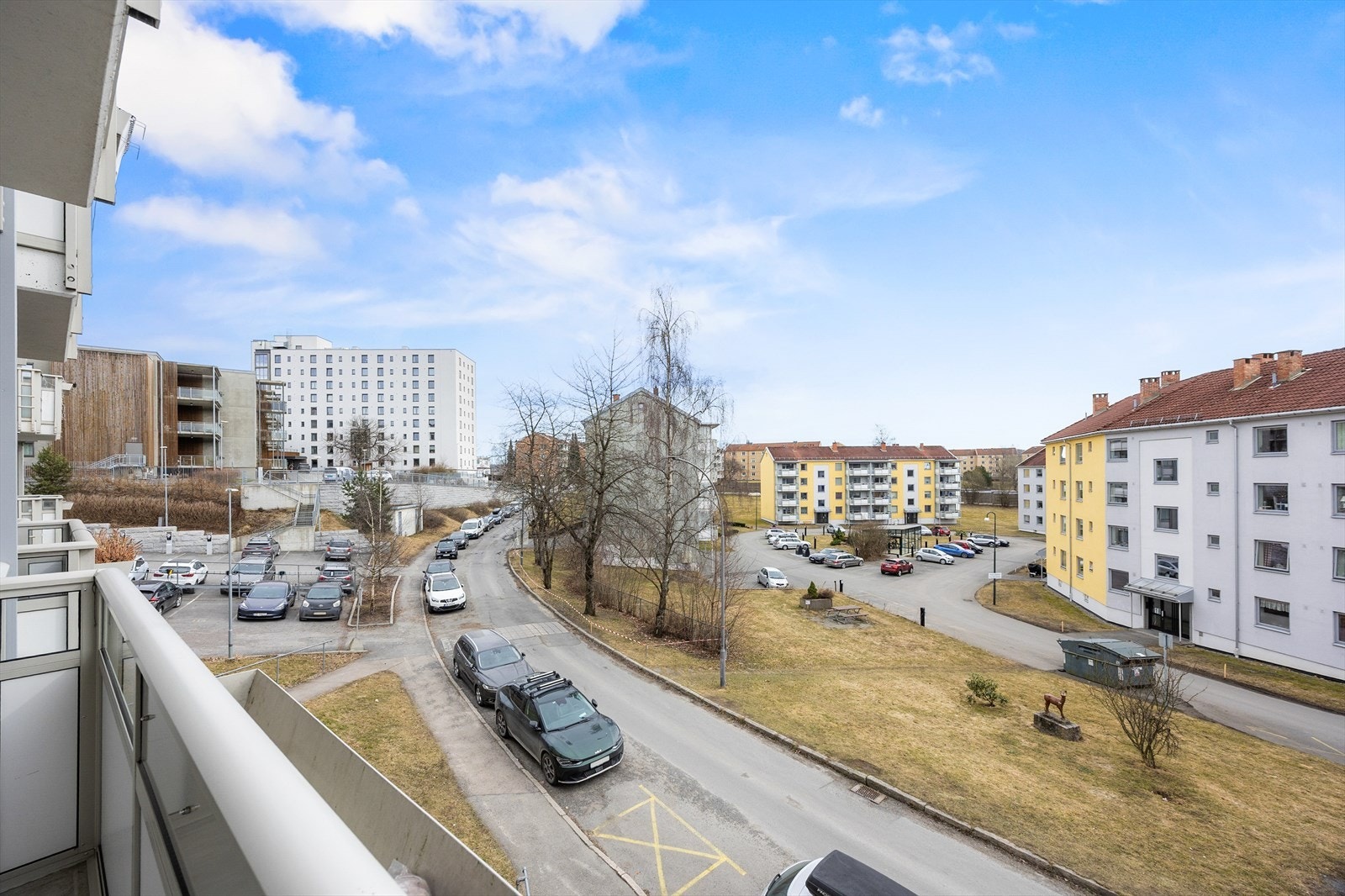 Utsikt fra balkongen. Galleribilde