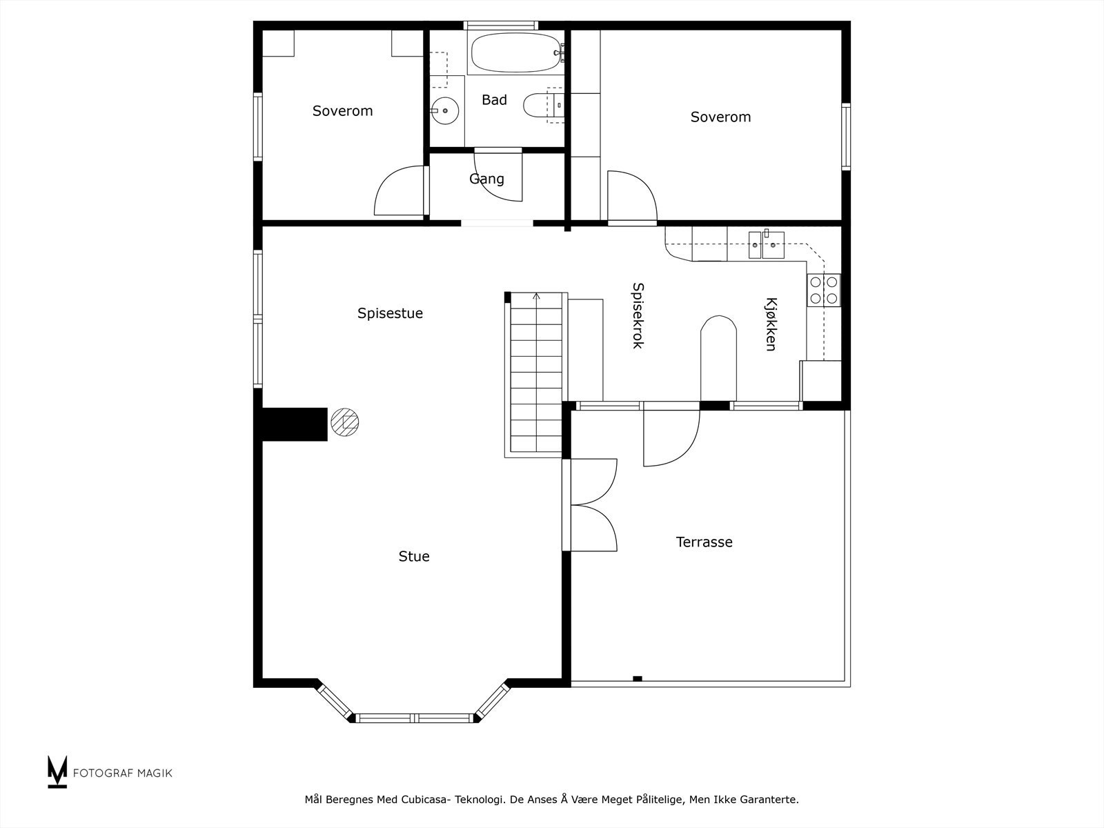 Plantegning 2. etasje. Galleribilde