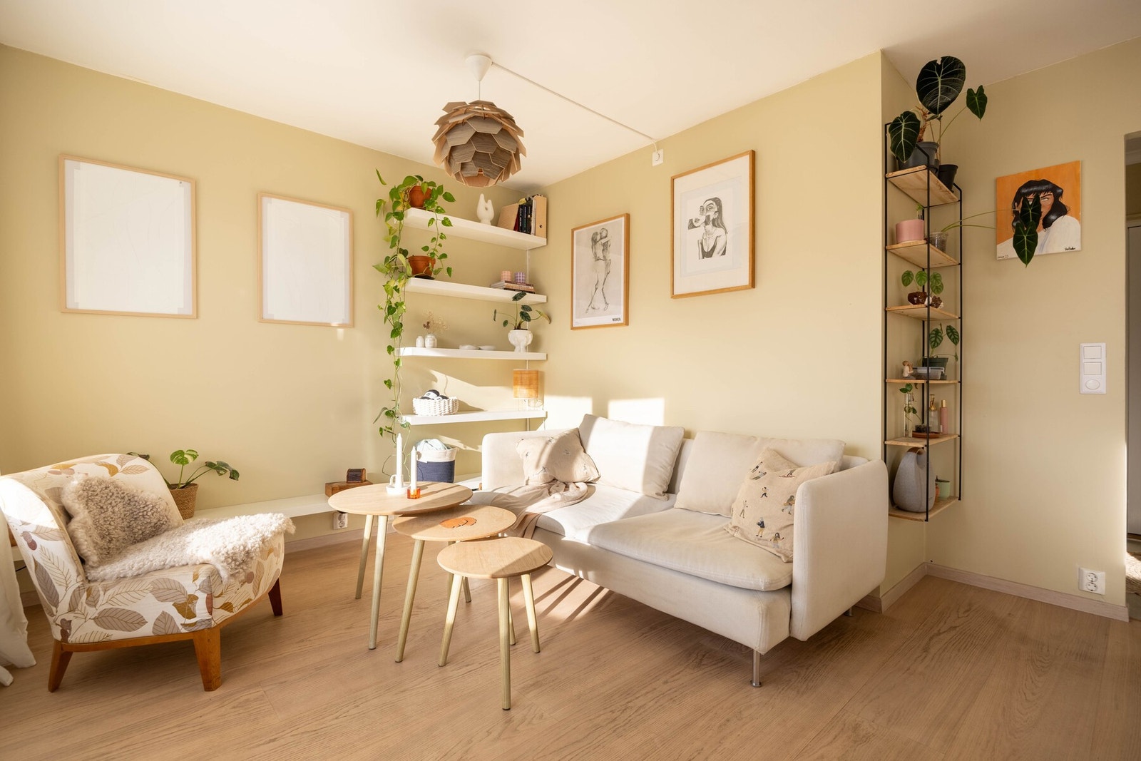 Det er en effektiv planløsning som gjør det enkelt å innrede. Galleribilde