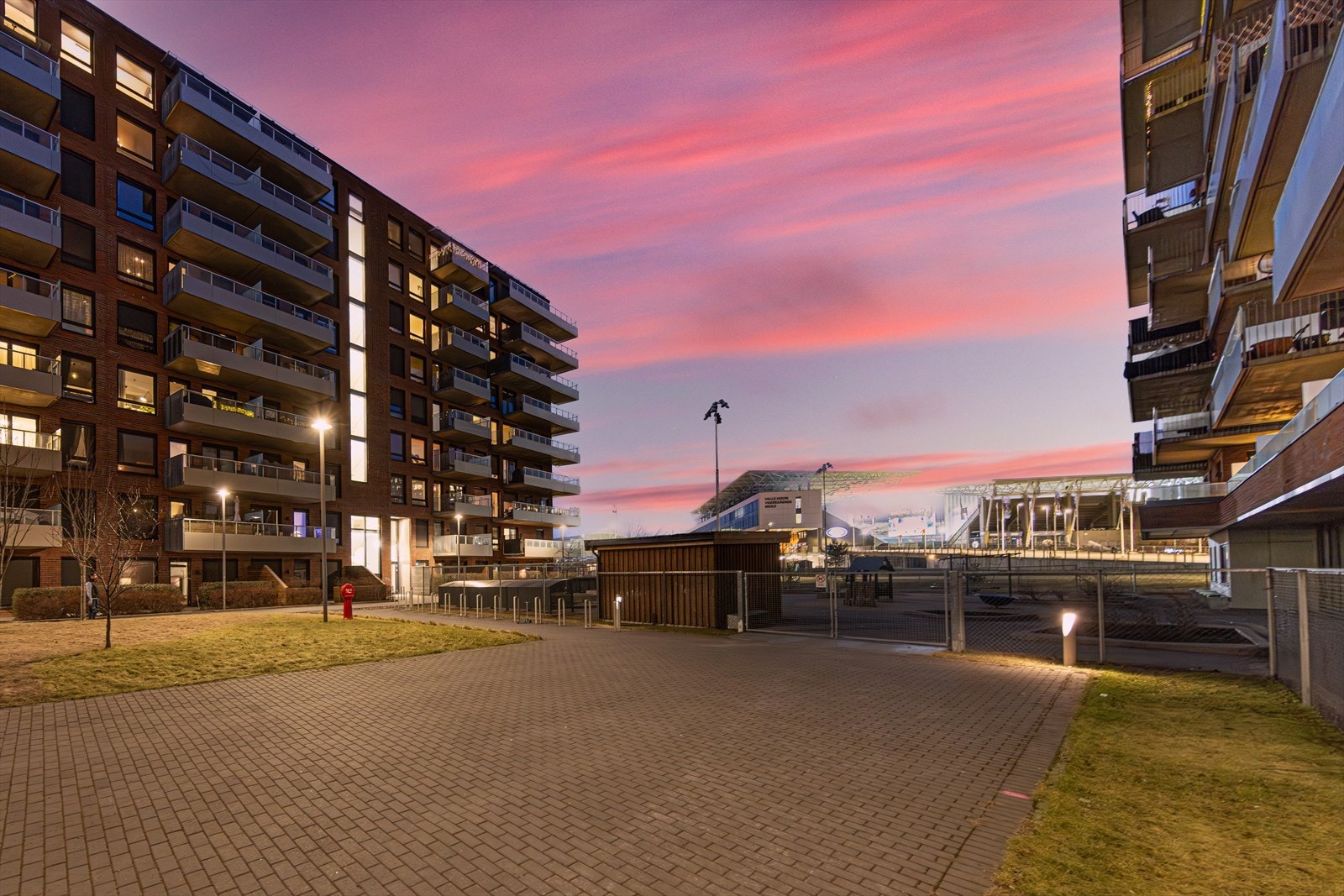 Kveldsstemning Galleribilde