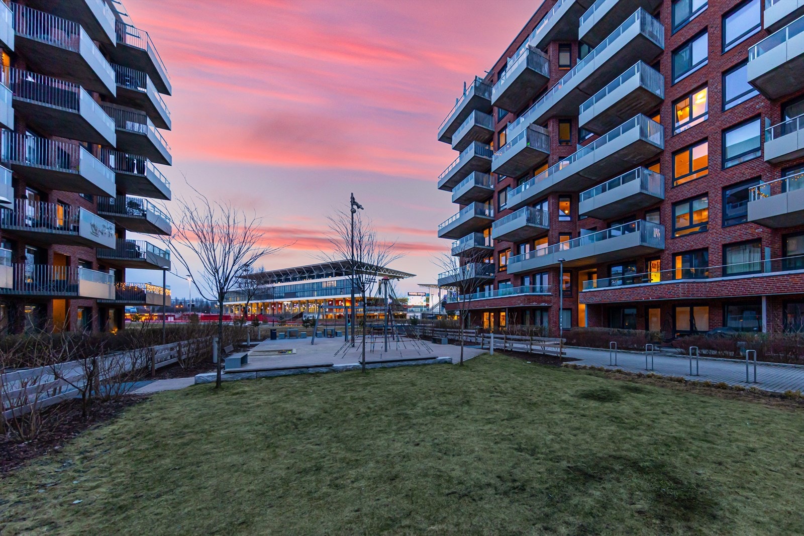 Kveldstemning Galleribilde