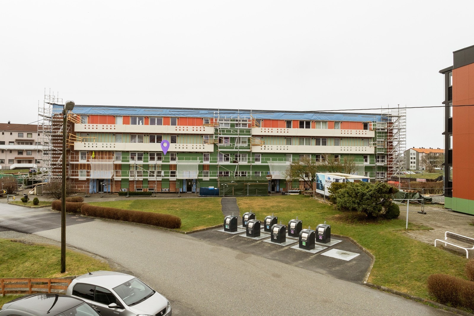 Nedgravd avfallsløsing Galleribilde