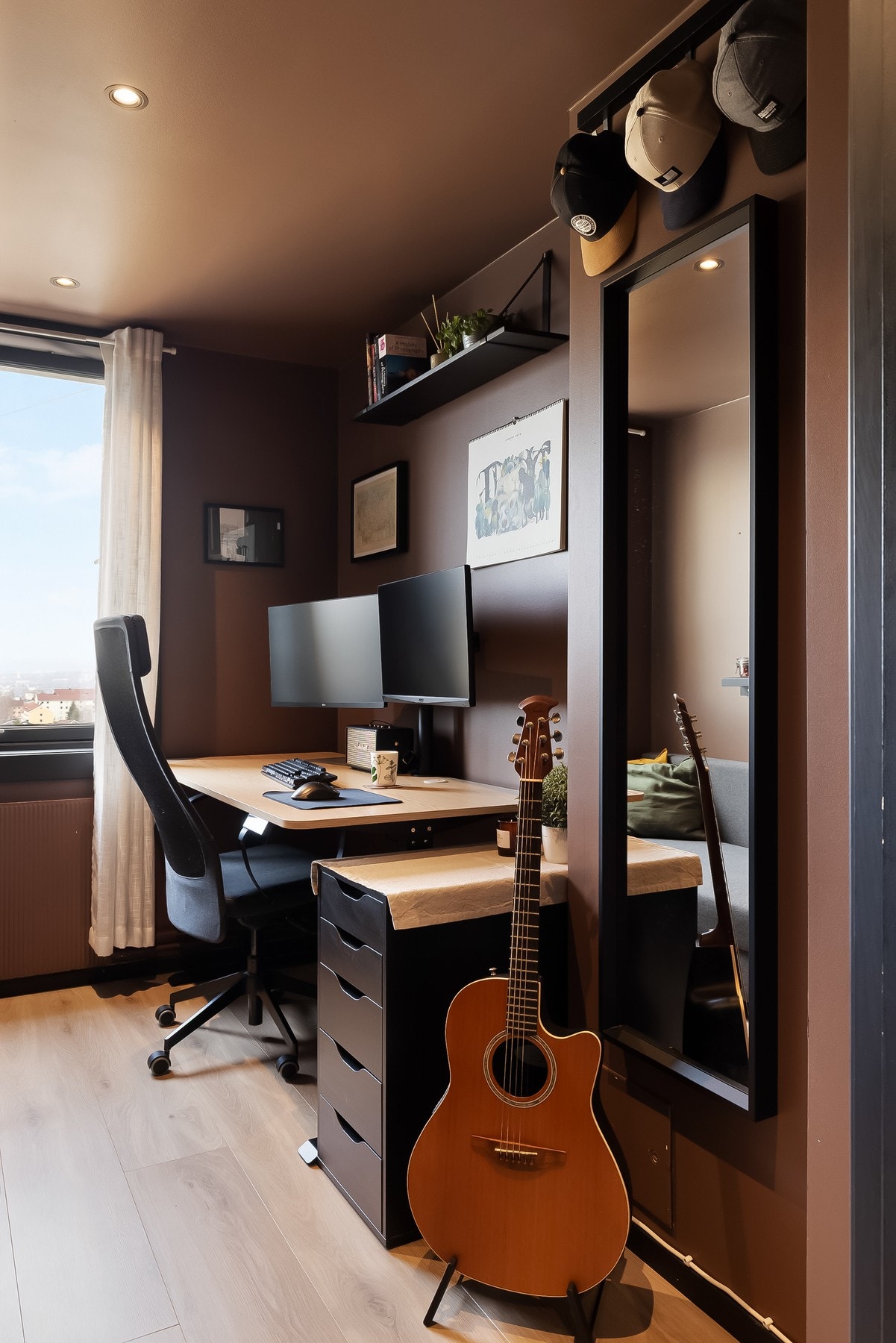 Rommet er perfekt som barnerom, gjesterom og/eller kontor. Galleribilde