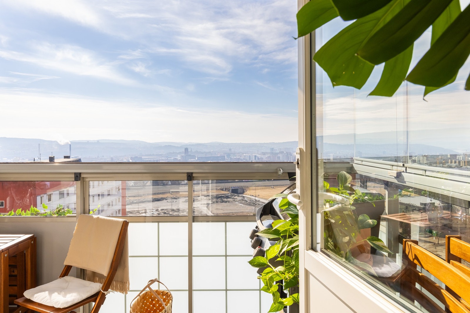 Her dras du umiddelbart mot den fantastiske utsikten. Galleribilde