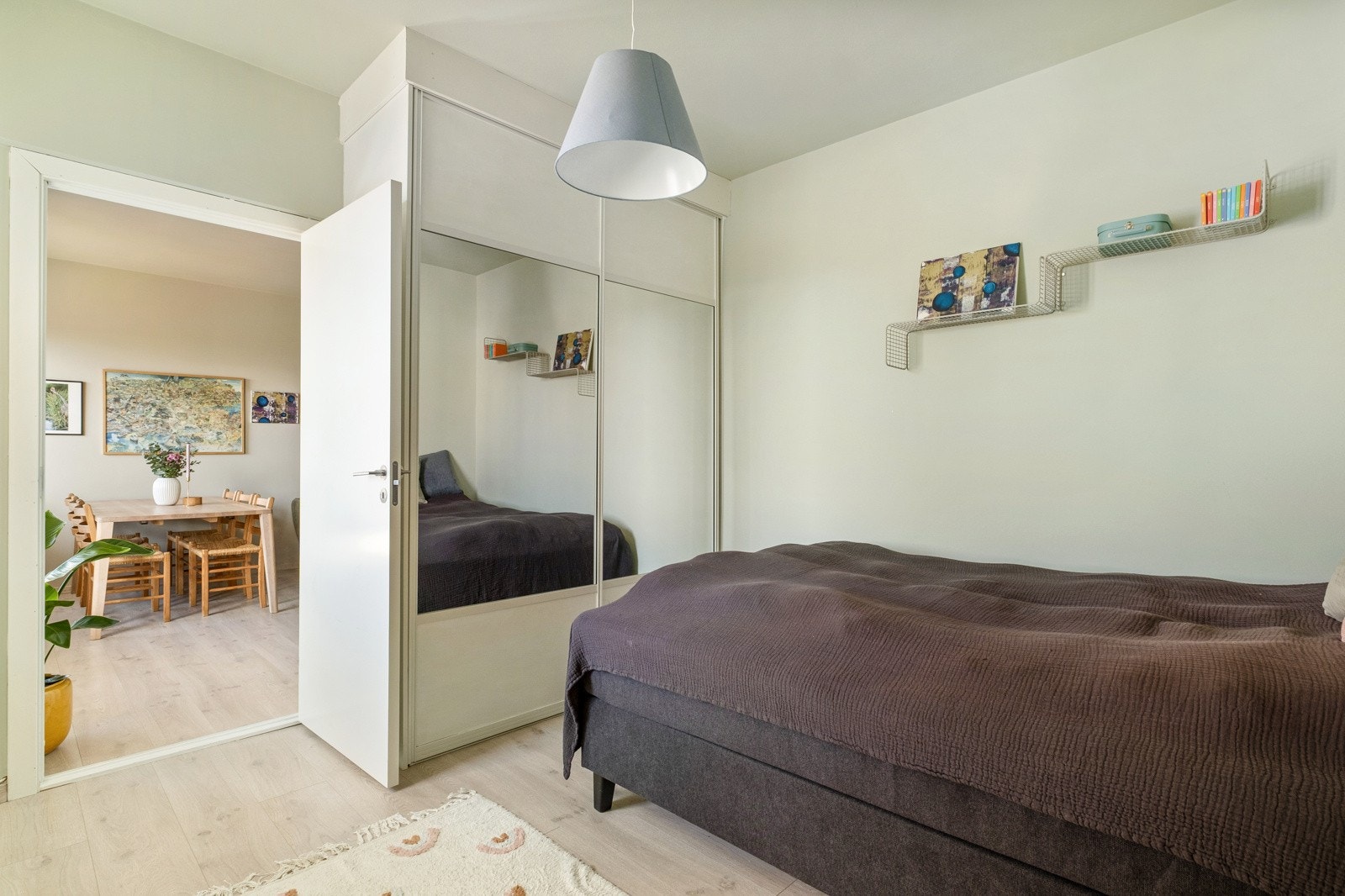 Det er to gode soverom i leiligheten. Galleribilde