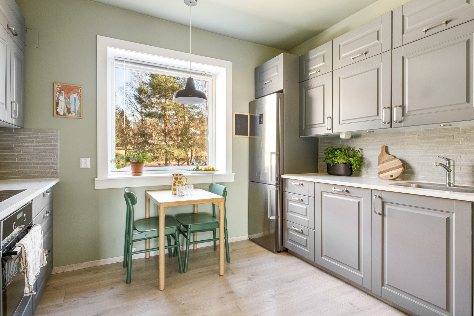 Kjøkkenet er levert av Kvik. Galleribilde