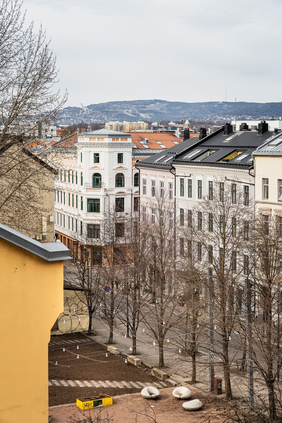 Fritt og luftig utsyn fra soverommet. Galleribilde
