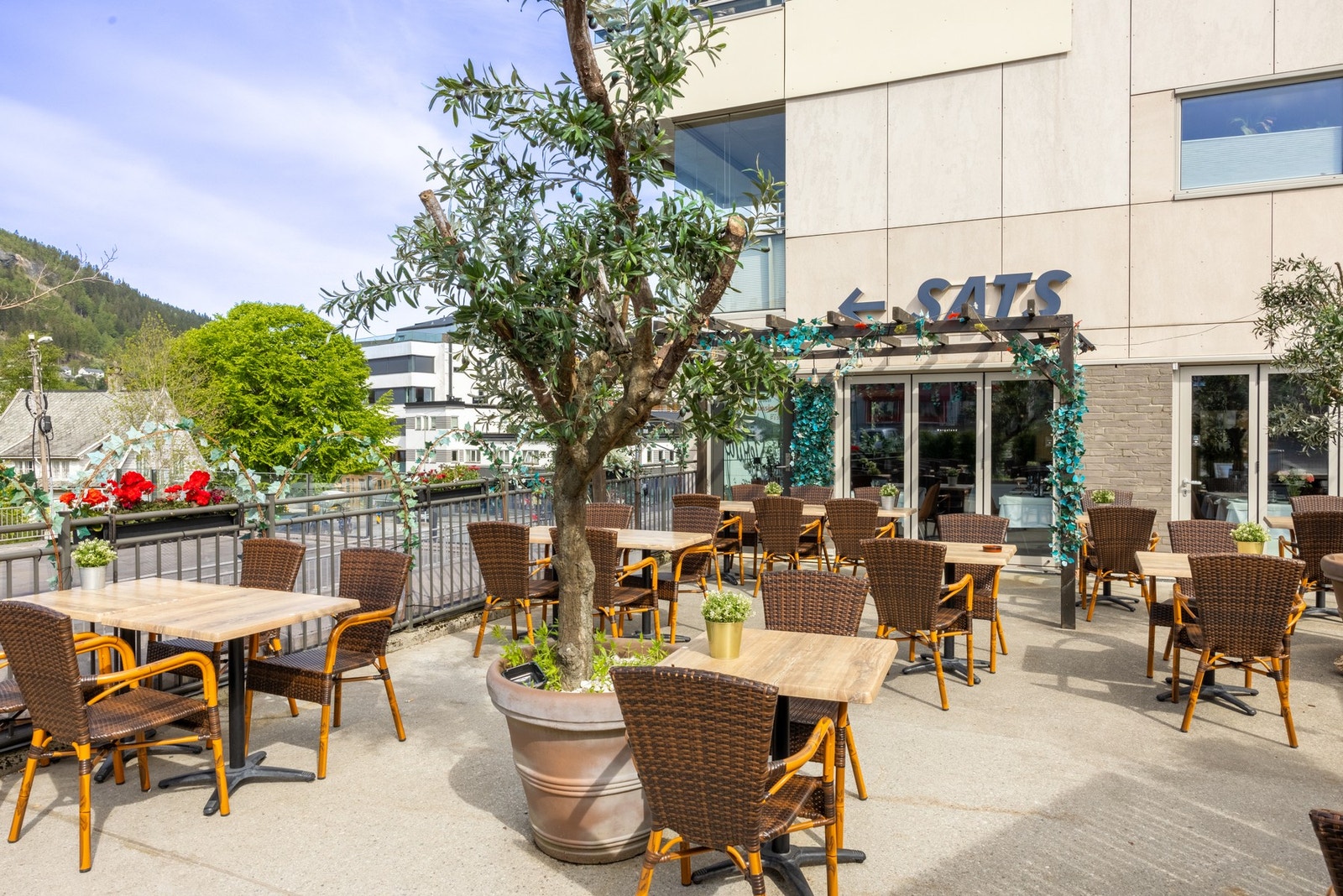 Stefano byr på nydelig pizza, her er det verdt å ta turen. Galleribilde