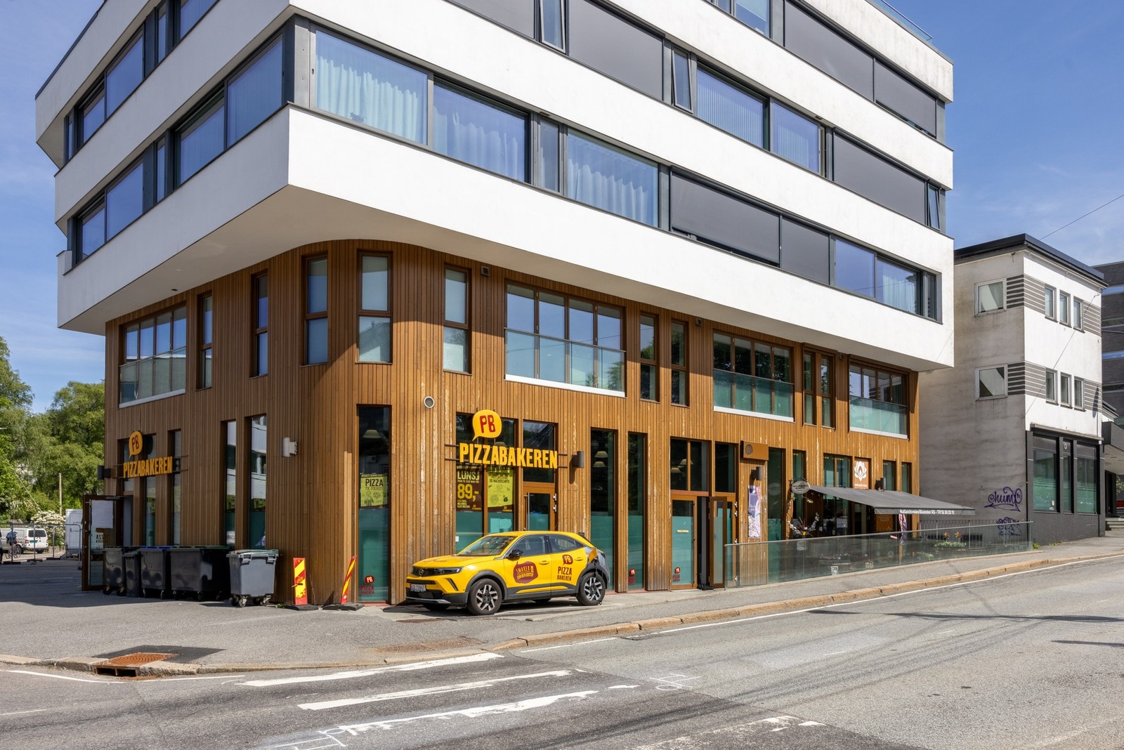 Pizzabakeren finner du i bygget om du er lei av å lage middag! Galleribilde