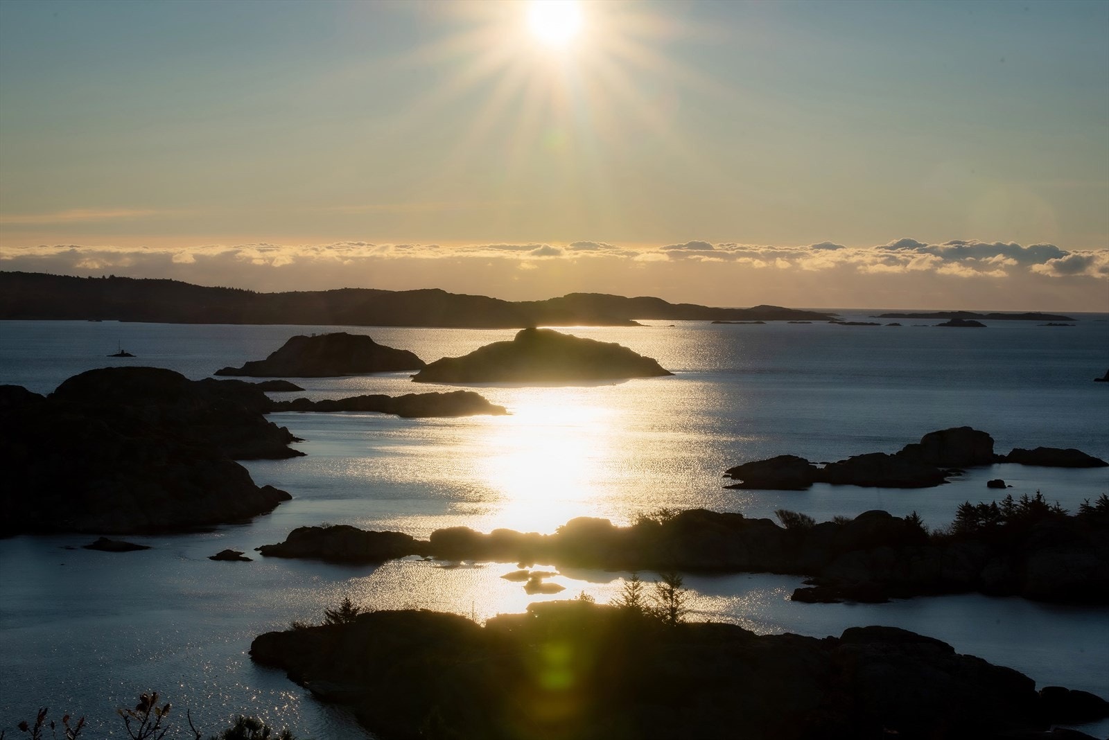 Kveldsstemning Galleribilde