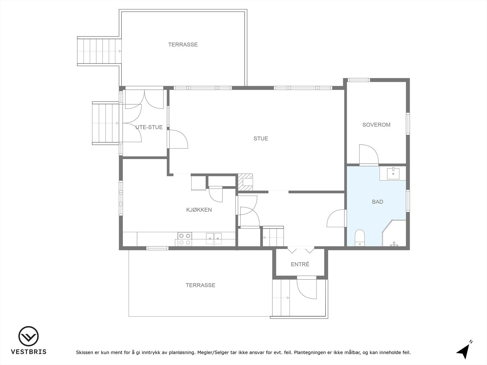 041_2nd floor without-dimensions 813 haukelivegen lensj en.jpg Galleribilde