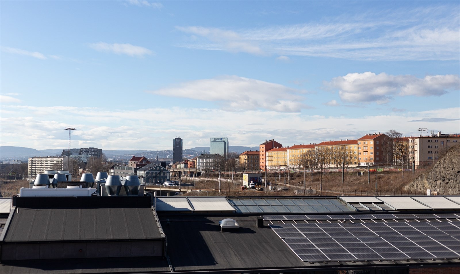 takterrasse med flott utsikt Galleribilde