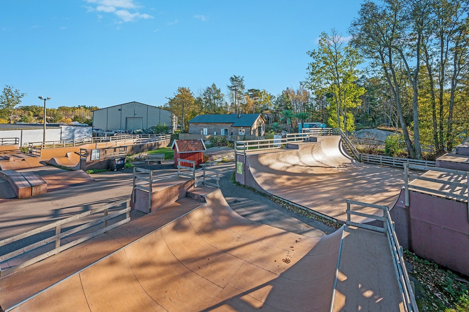 Skatepark på Haug. Galleribilde