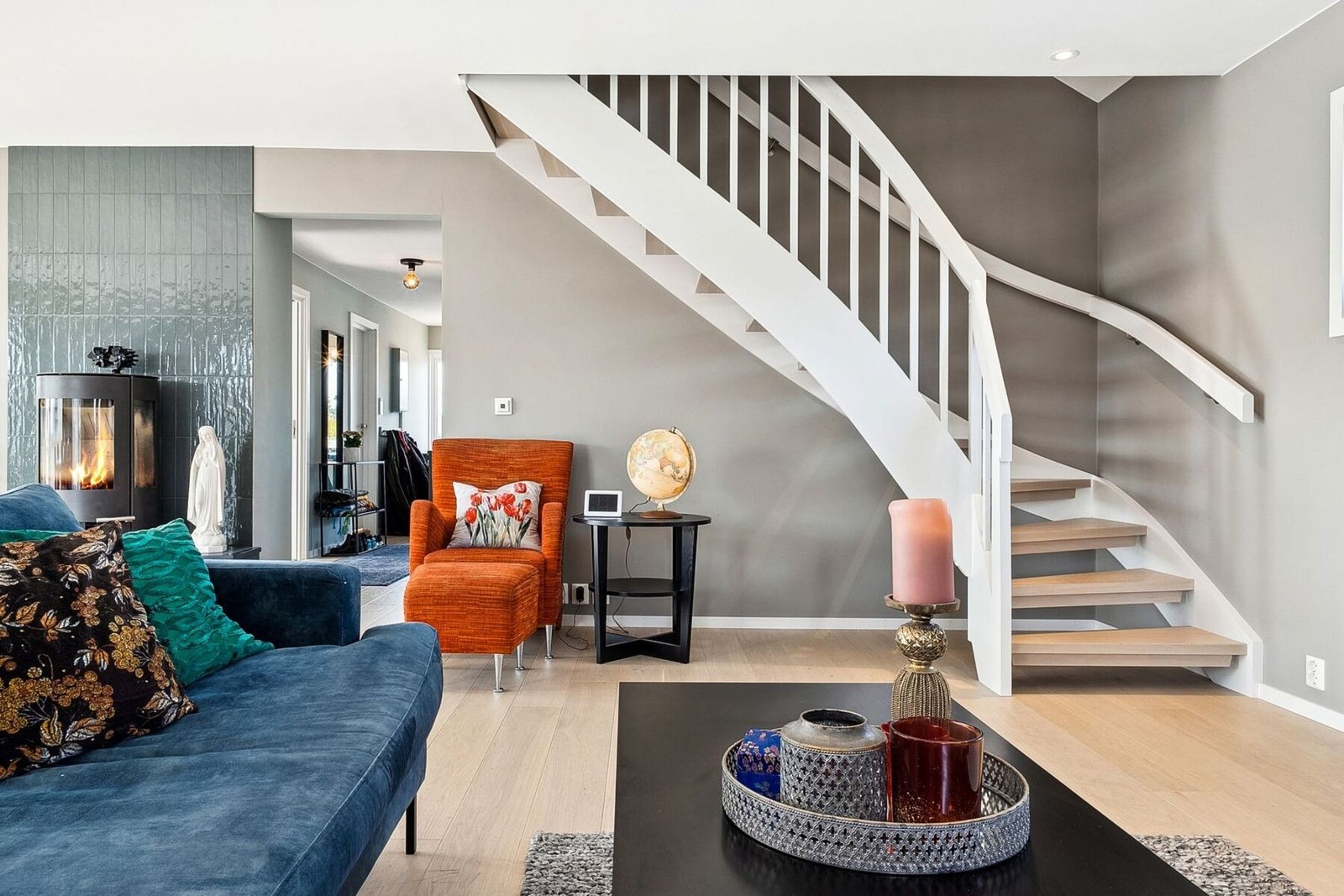 Åpen løsning sørger for et sosialt oppholdsrom Galleribilde