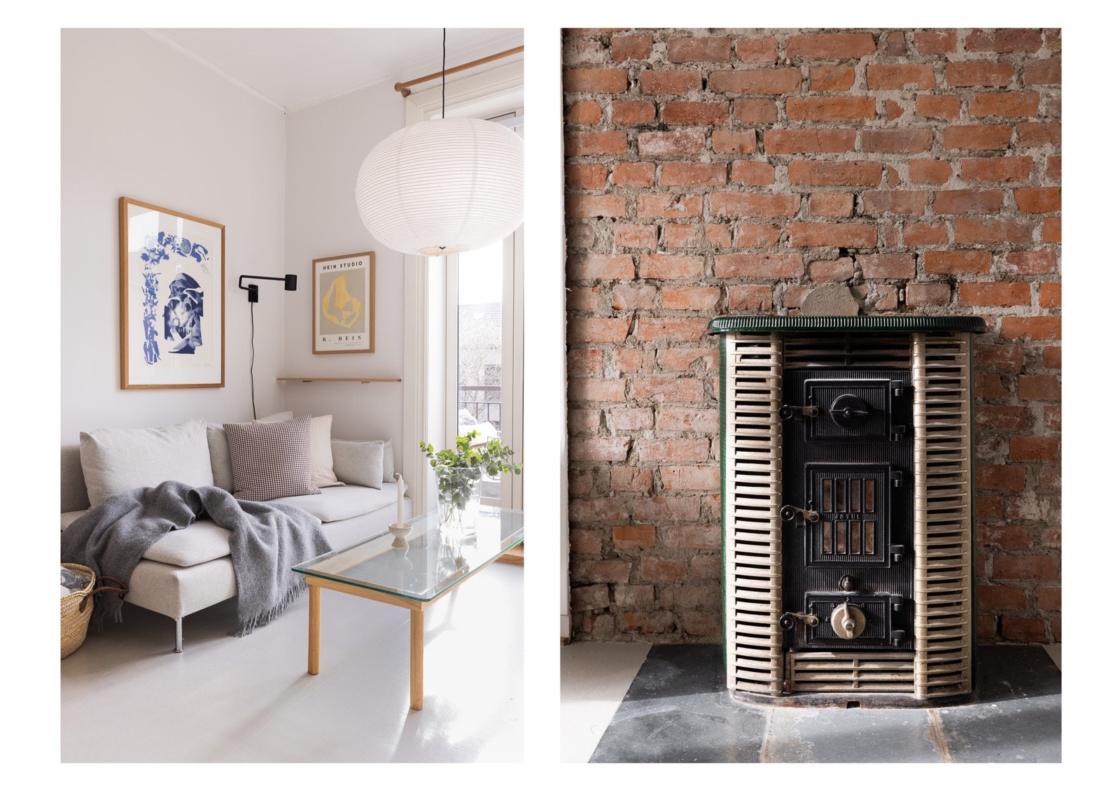 - Klassiske detaljer er representert flere steder i boligen - Galleribilde