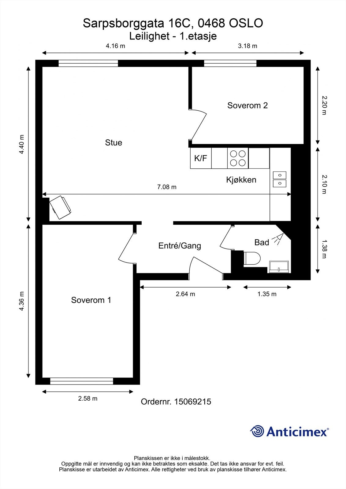 Plantegning. Galleribilde